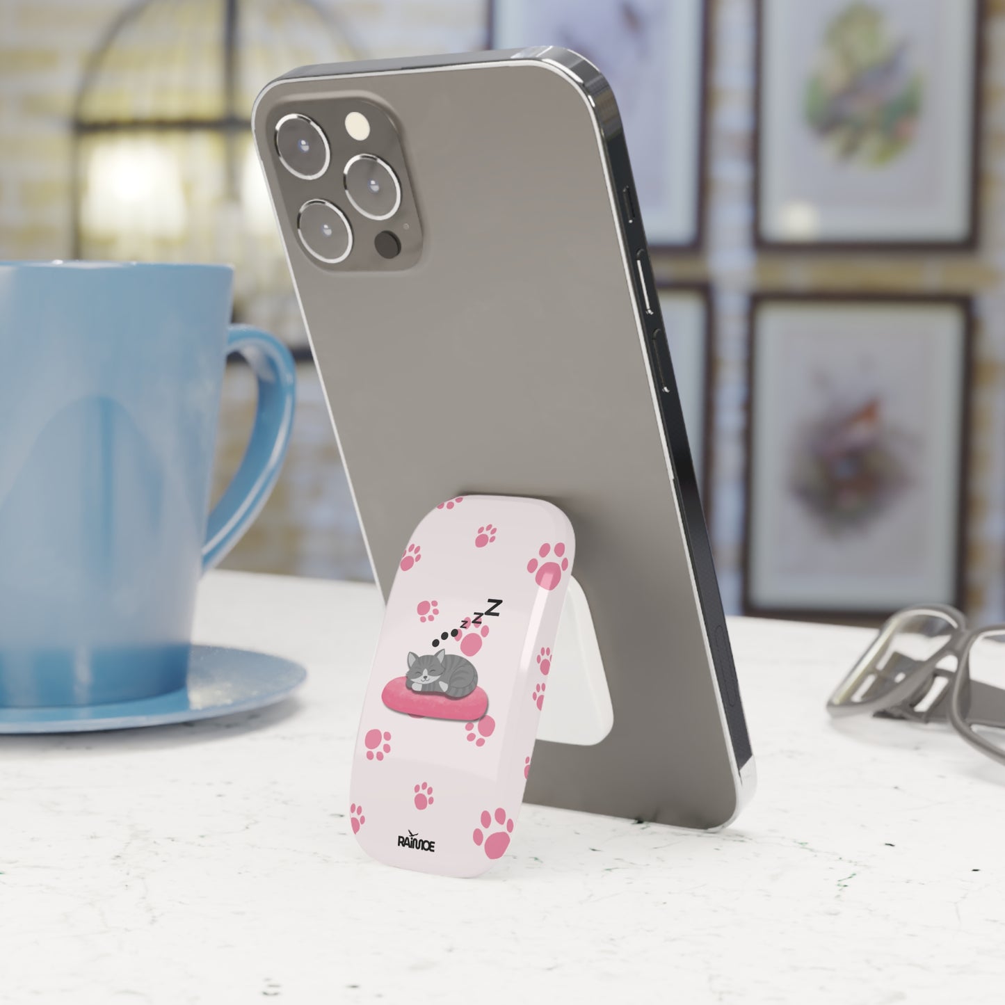 Agarre de clic para teléfono Kitty Cutie