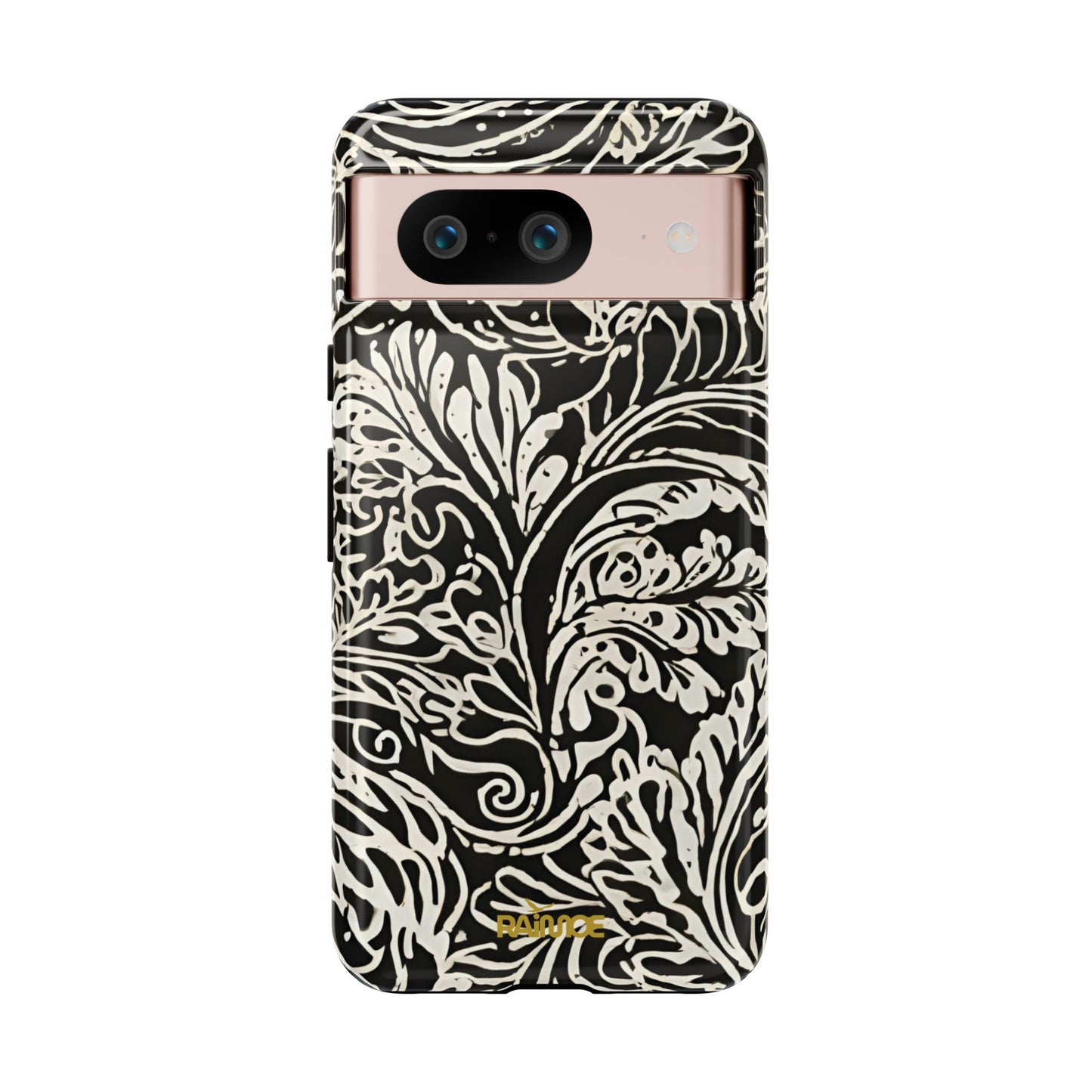 Funda resistente con diseño de hoja de arce para Google Pixel (brillante)