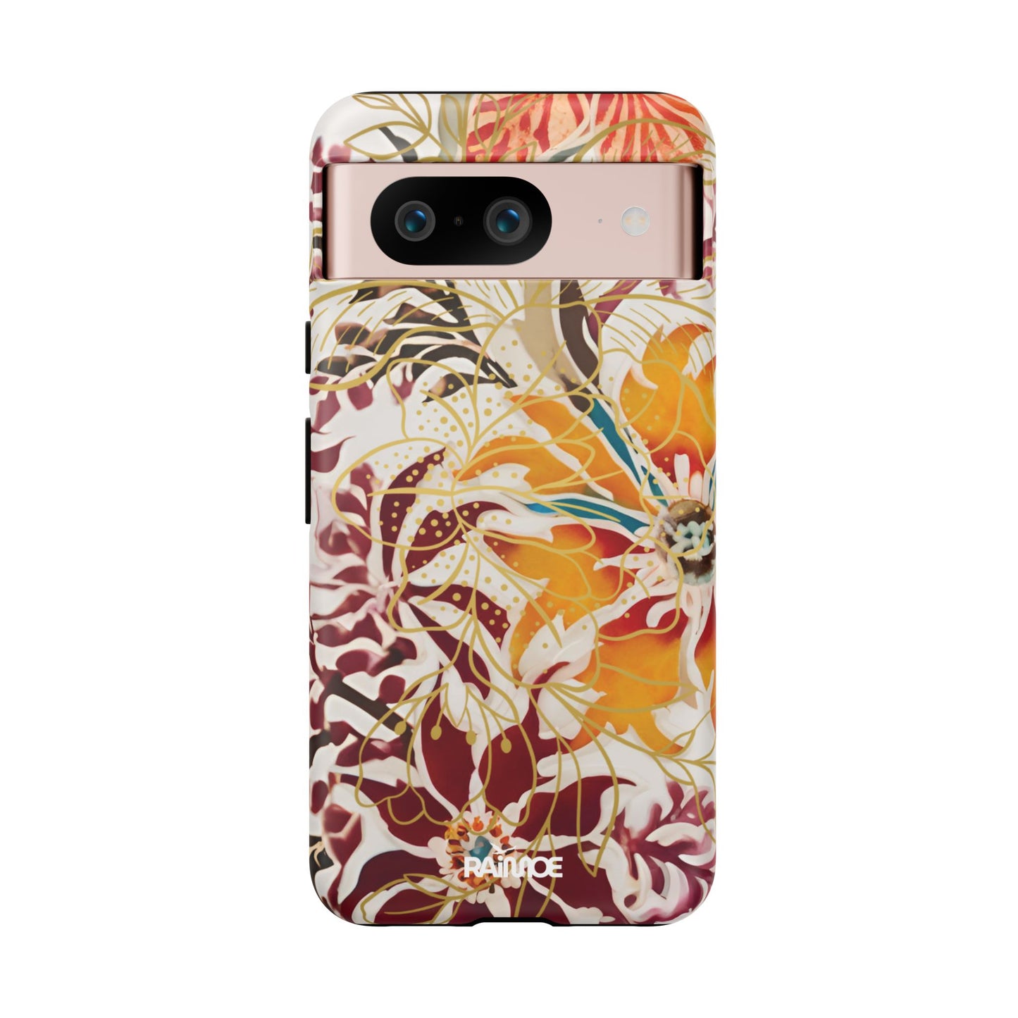 Auburn Floral - Funda resistente para Google Pixel (mate)