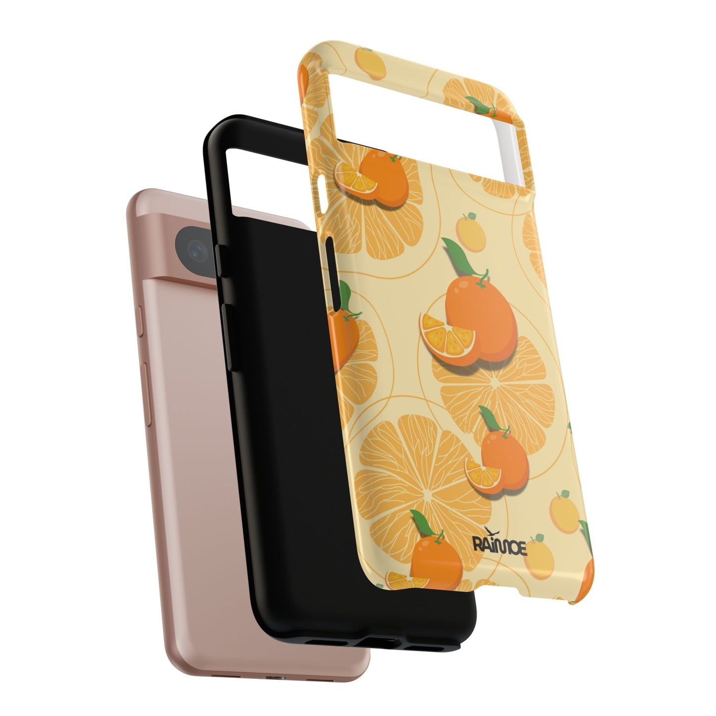 Madly Orange - Google Pixel Tough Case (Glossy)