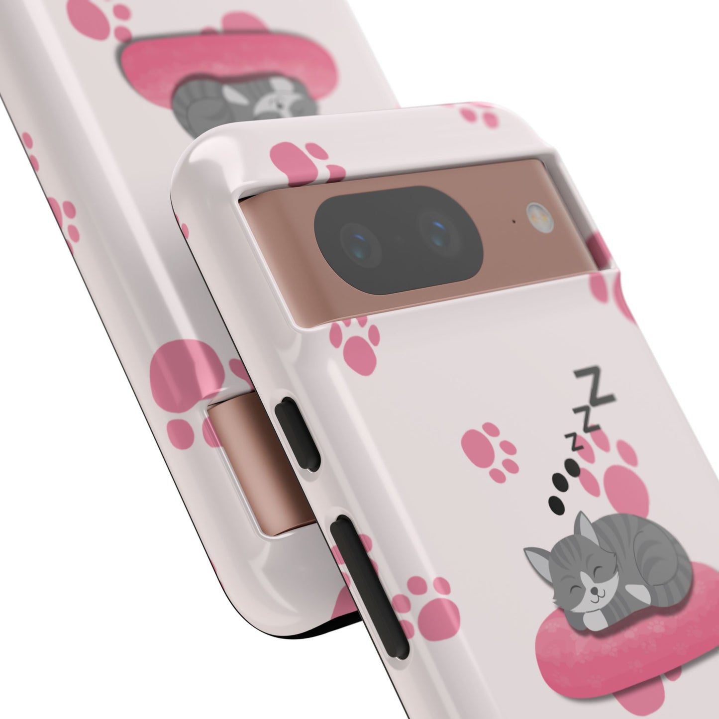 Kitty Cutie - Funda resistente para Google Pixel (brillante)