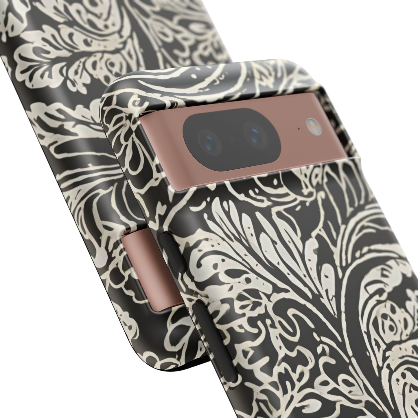 Funda resistente mate para Google Pixel con efecto Leaf Stroke
