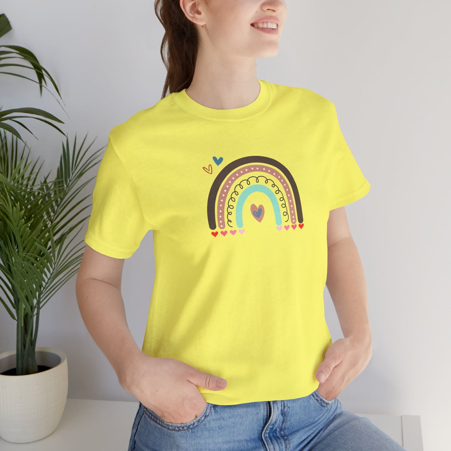 Bohemian Rainbow Graphic T-Shirt
