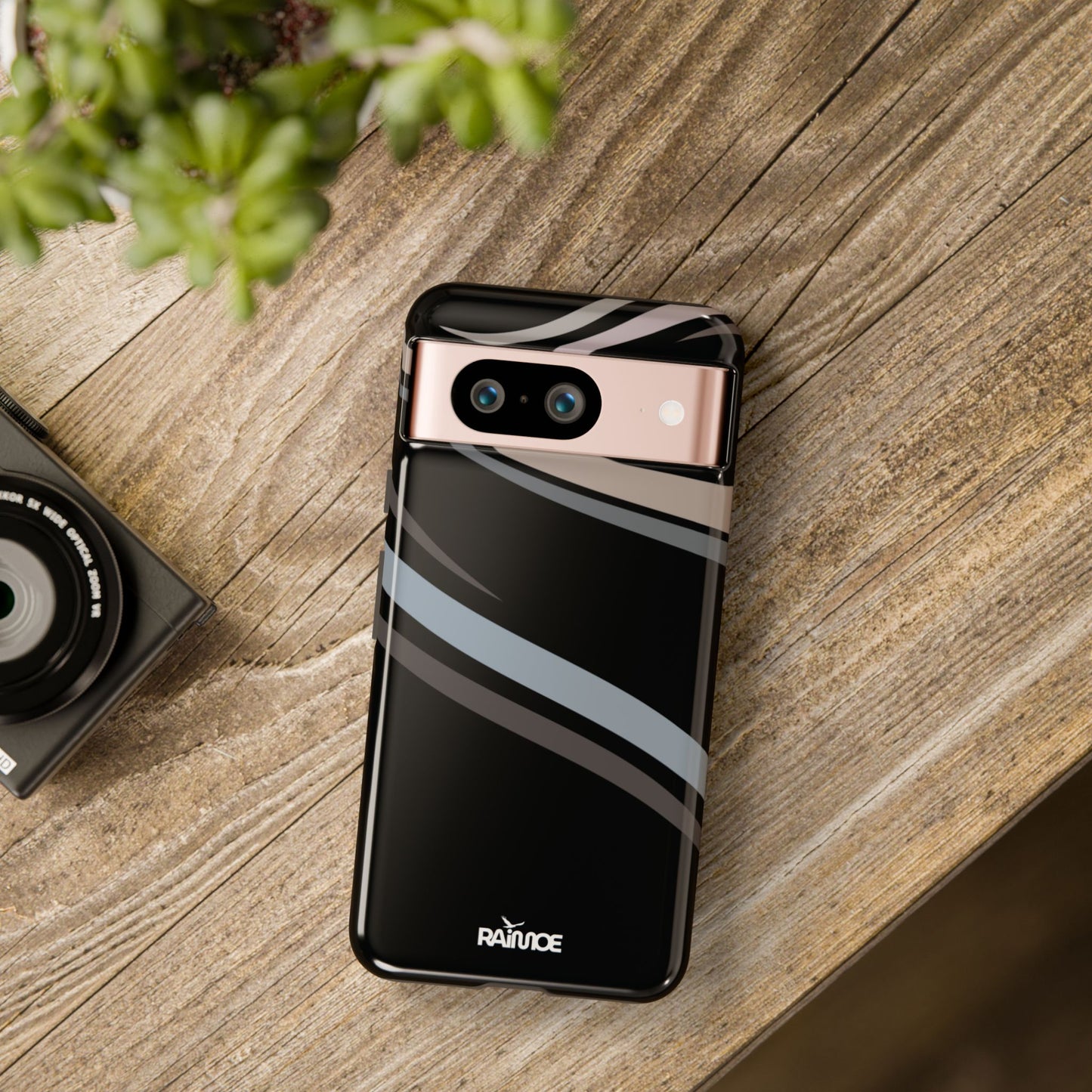 Funda resistente con líneas onduladas para Google Pixel (brillante)