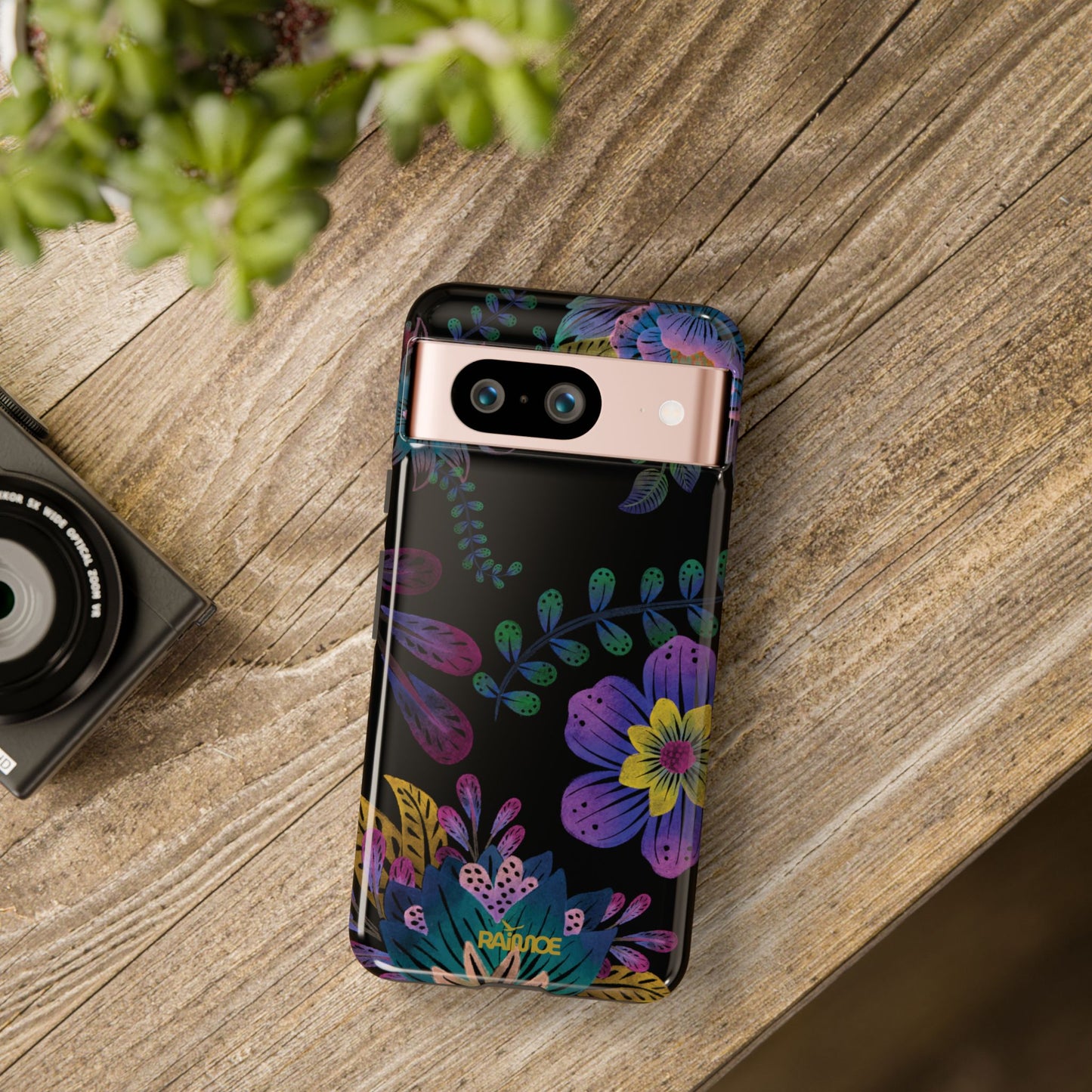 パープル ルミナ - Google Pixel タフケース (光沢)