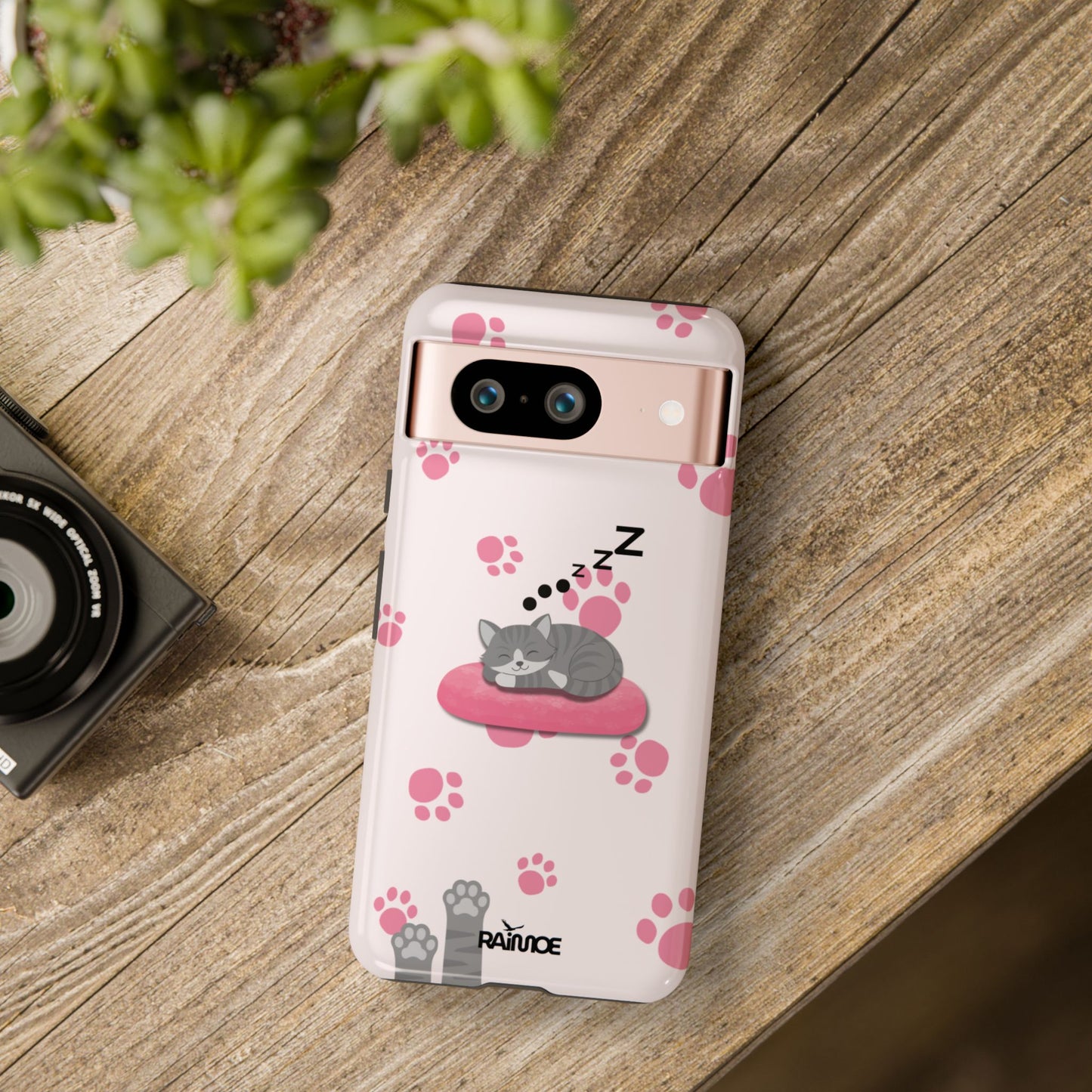 Kitty Cutie - Funda resistente para Google Pixel (brillante)