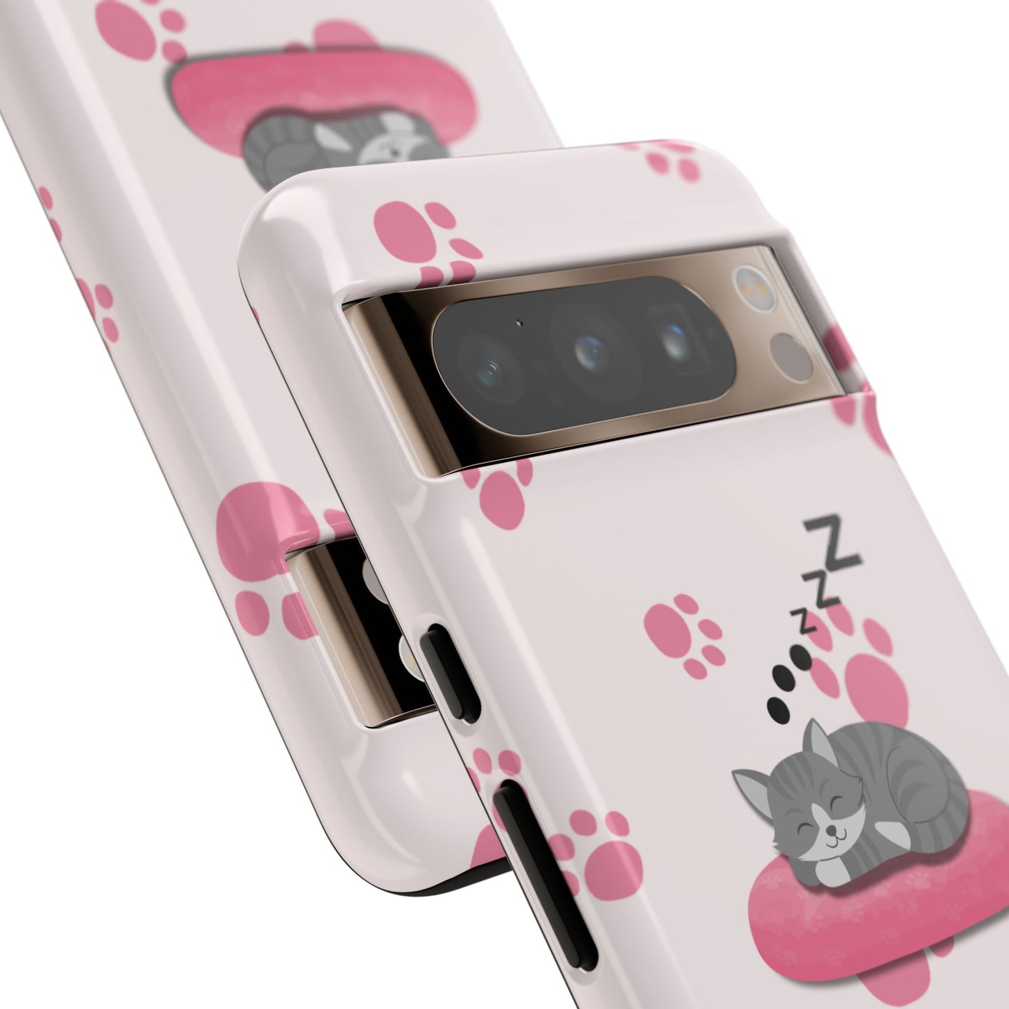 Kitty Cutie - Funda resistente para Google Pixel (brillante)