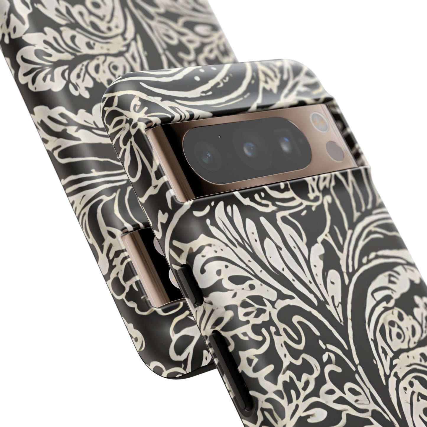 Funda resistente mate para Google Pixel con efecto Leaf Stroke