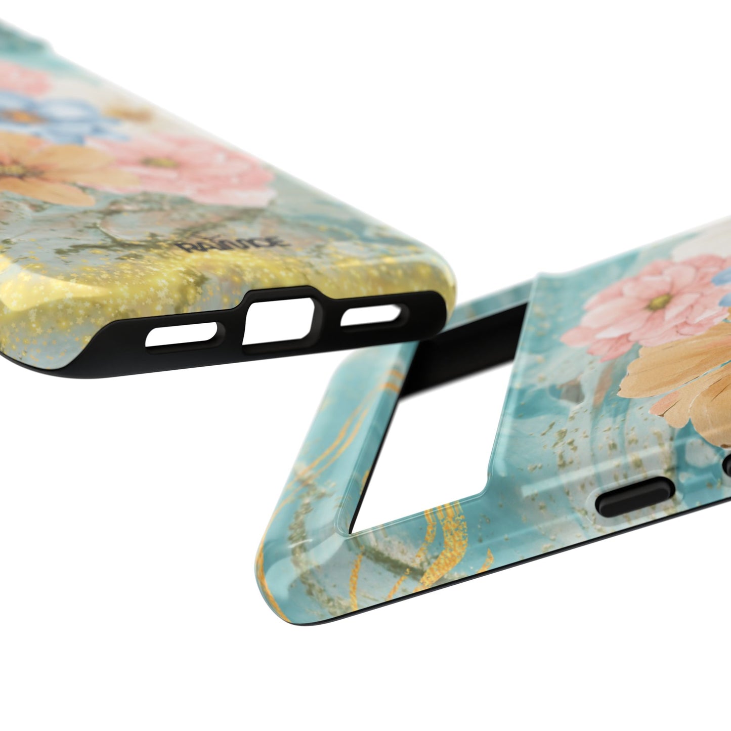 Golden Waves - Funda resistente mate para Google Pixel