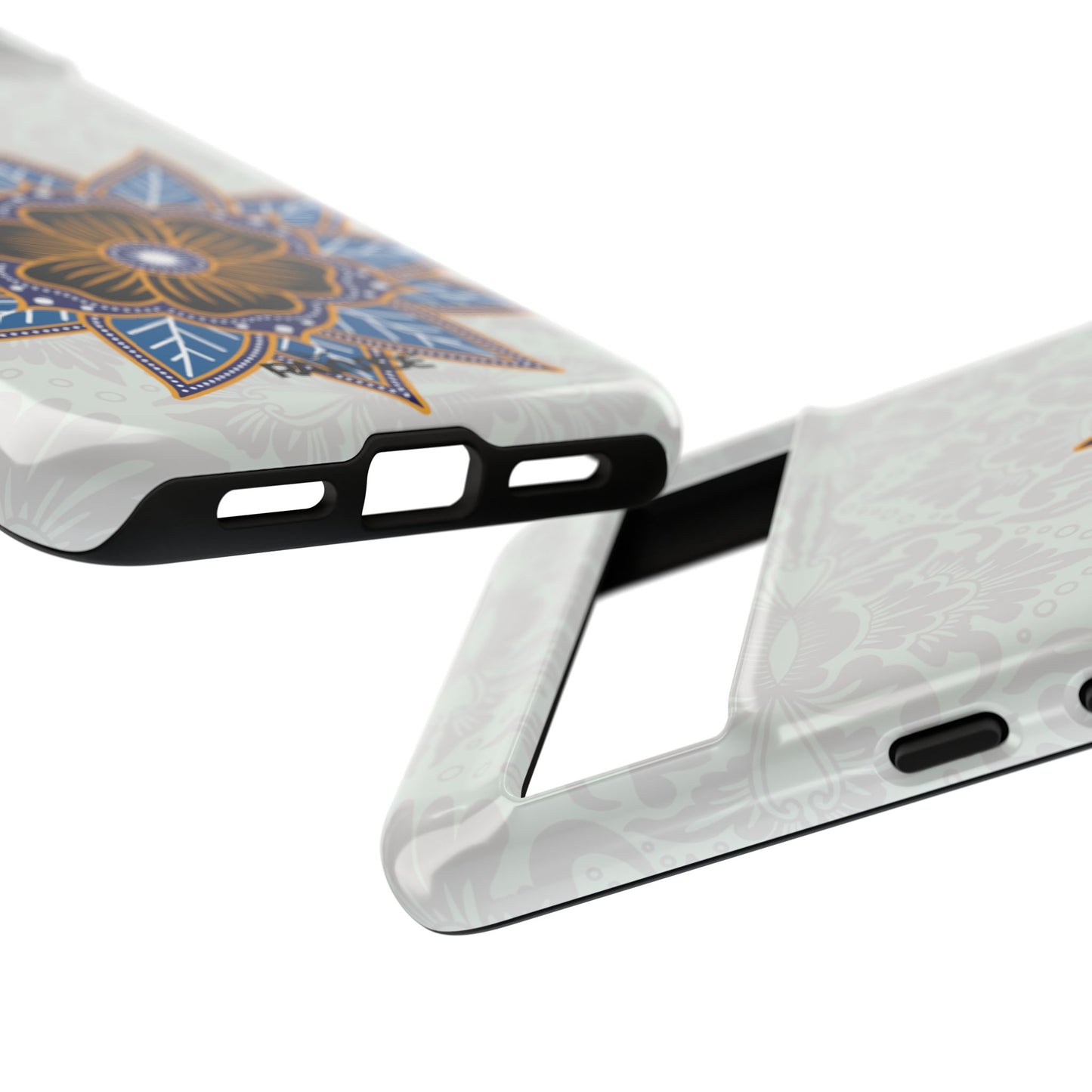 Blue Bloom - Funda resistente mate para Google Pixel