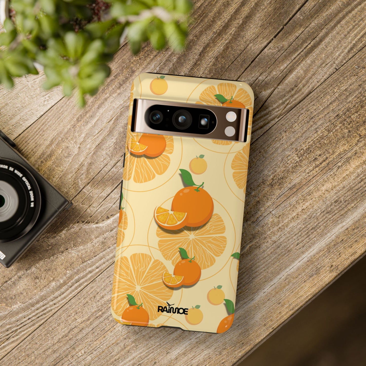 Madly Orange - Google Pixel Tough Case (Glossy)