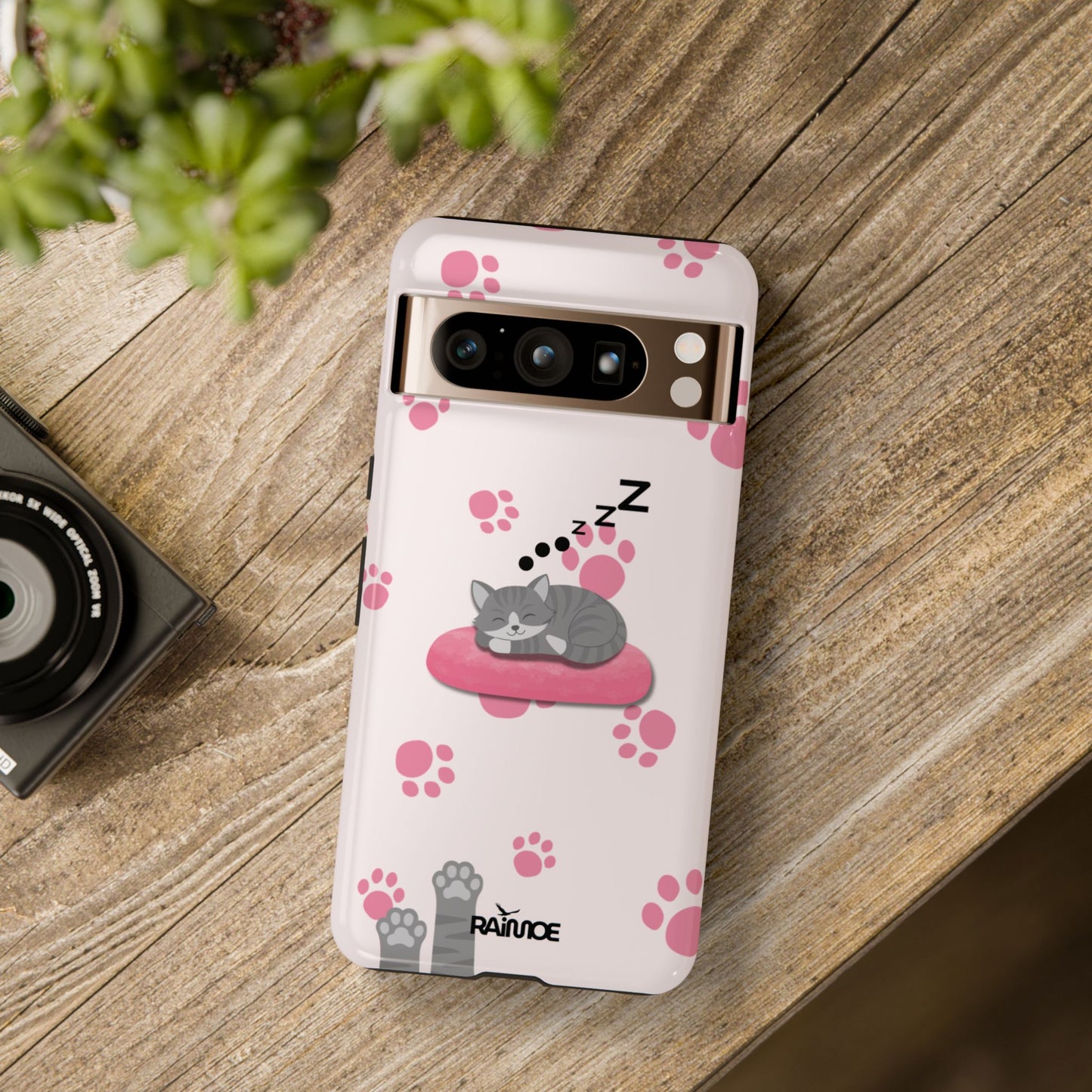Kitty Cutie - Funda resistente para Google Pixel (brillante)