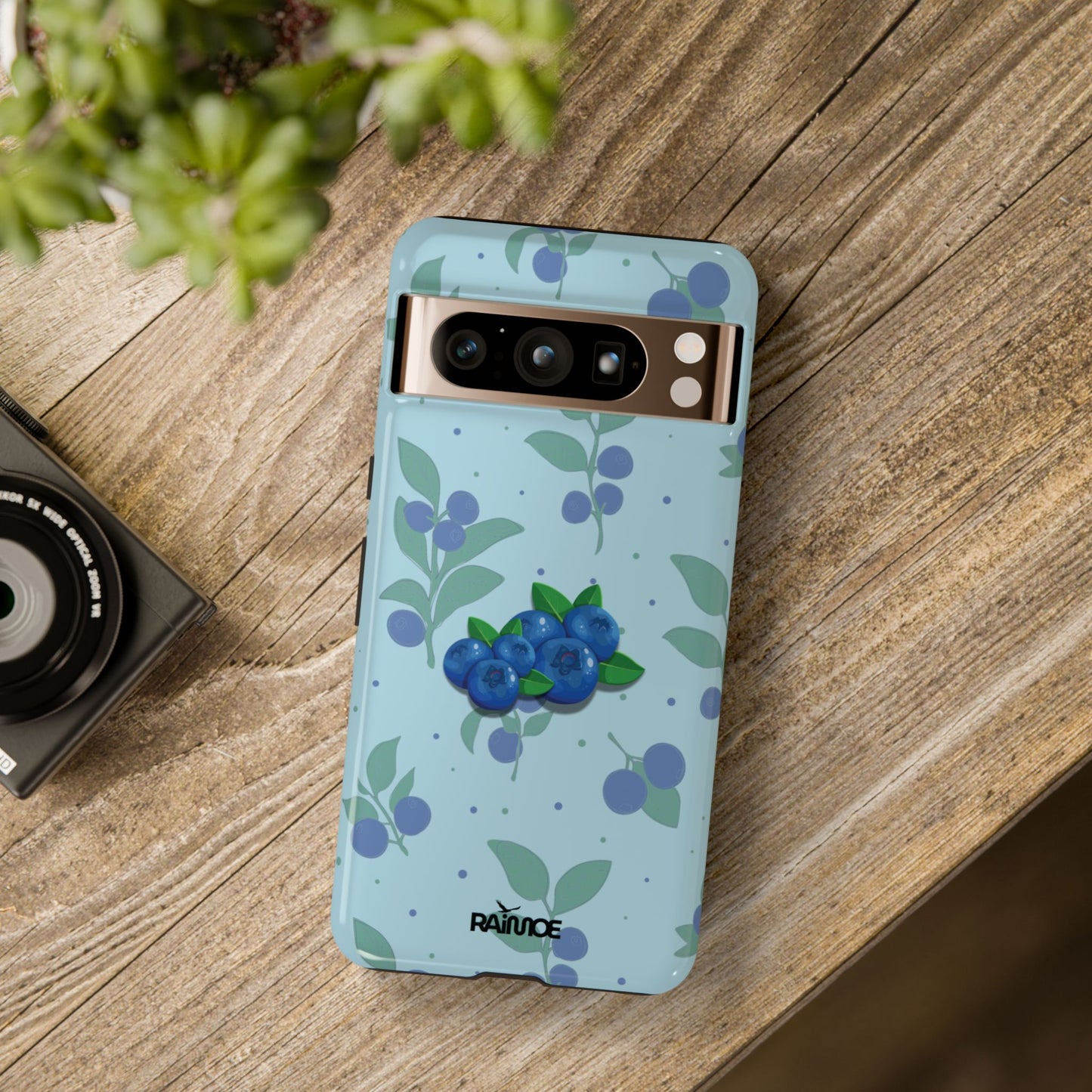 ブルーベリーバースト - Google Pixel タフケース(光沢)