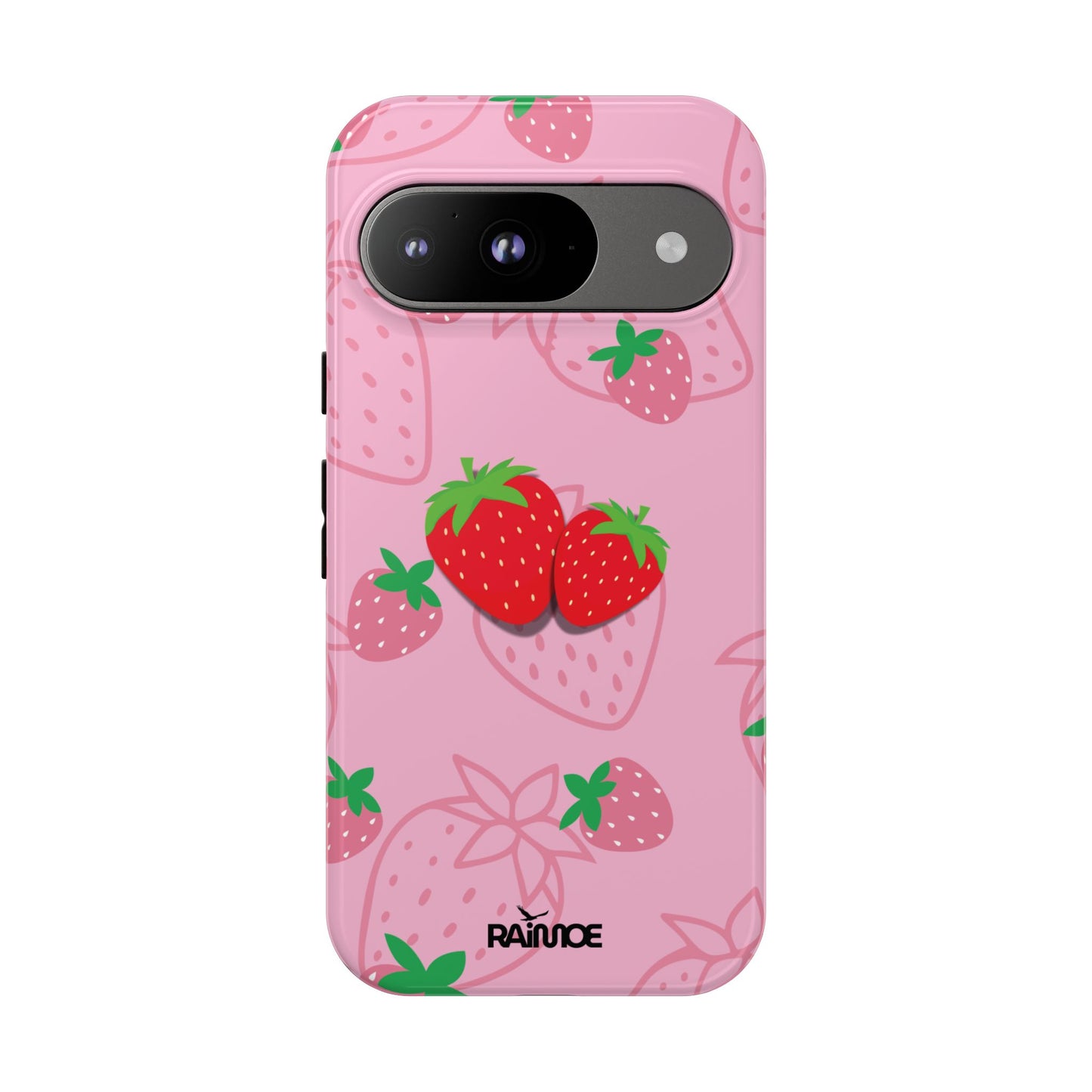 Fresa Jugosa - Funda Resistente para Google Pixel (Brillante)