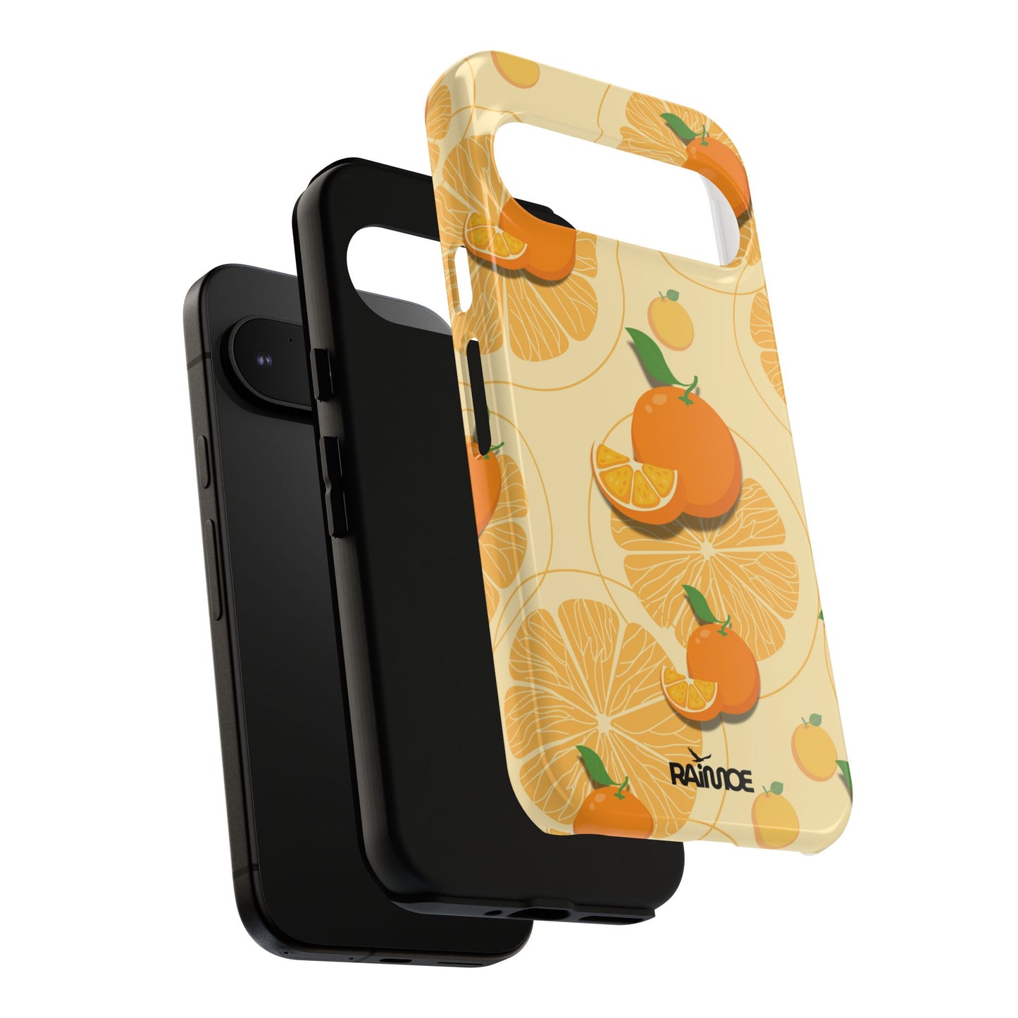 Madly Orange - Google Pixel Tough Case (Glossy)