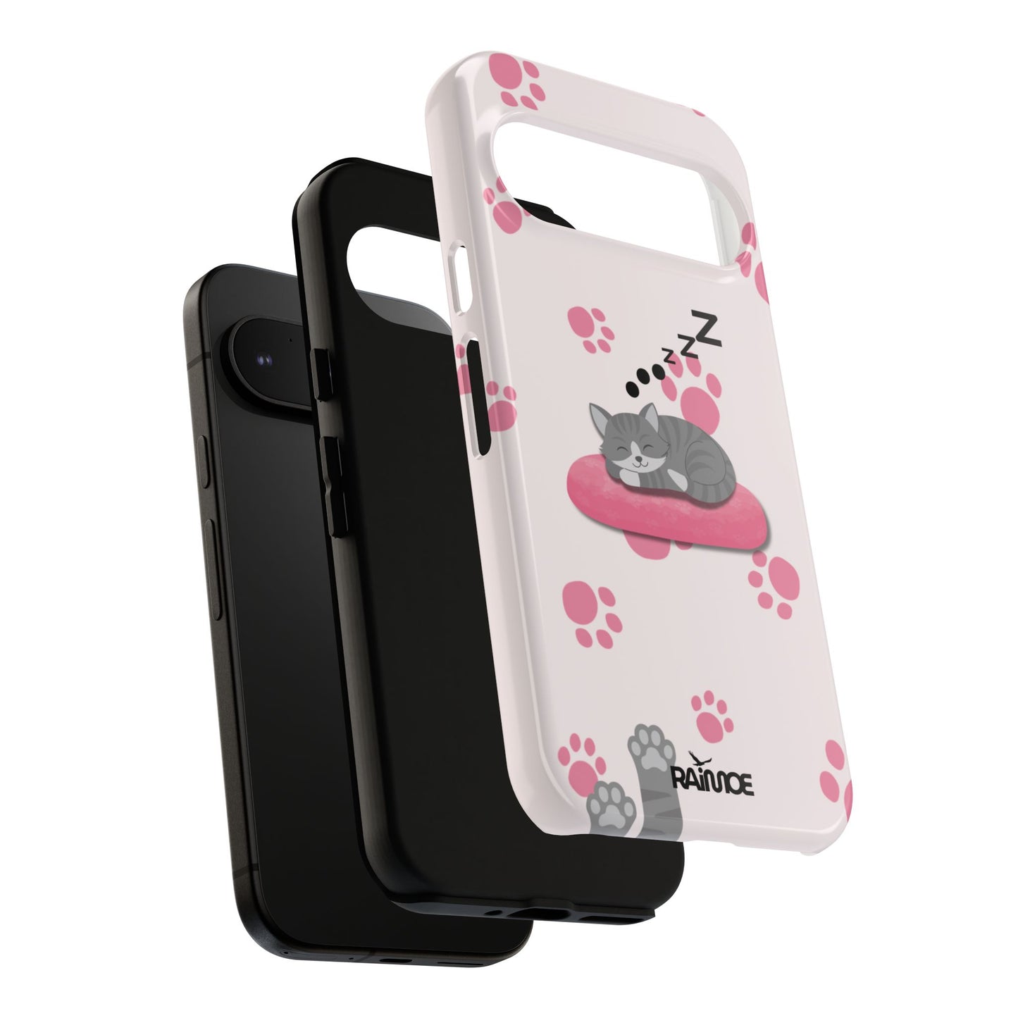 Kitty Cutie - Funda resistente para Google Pixel (brillante)