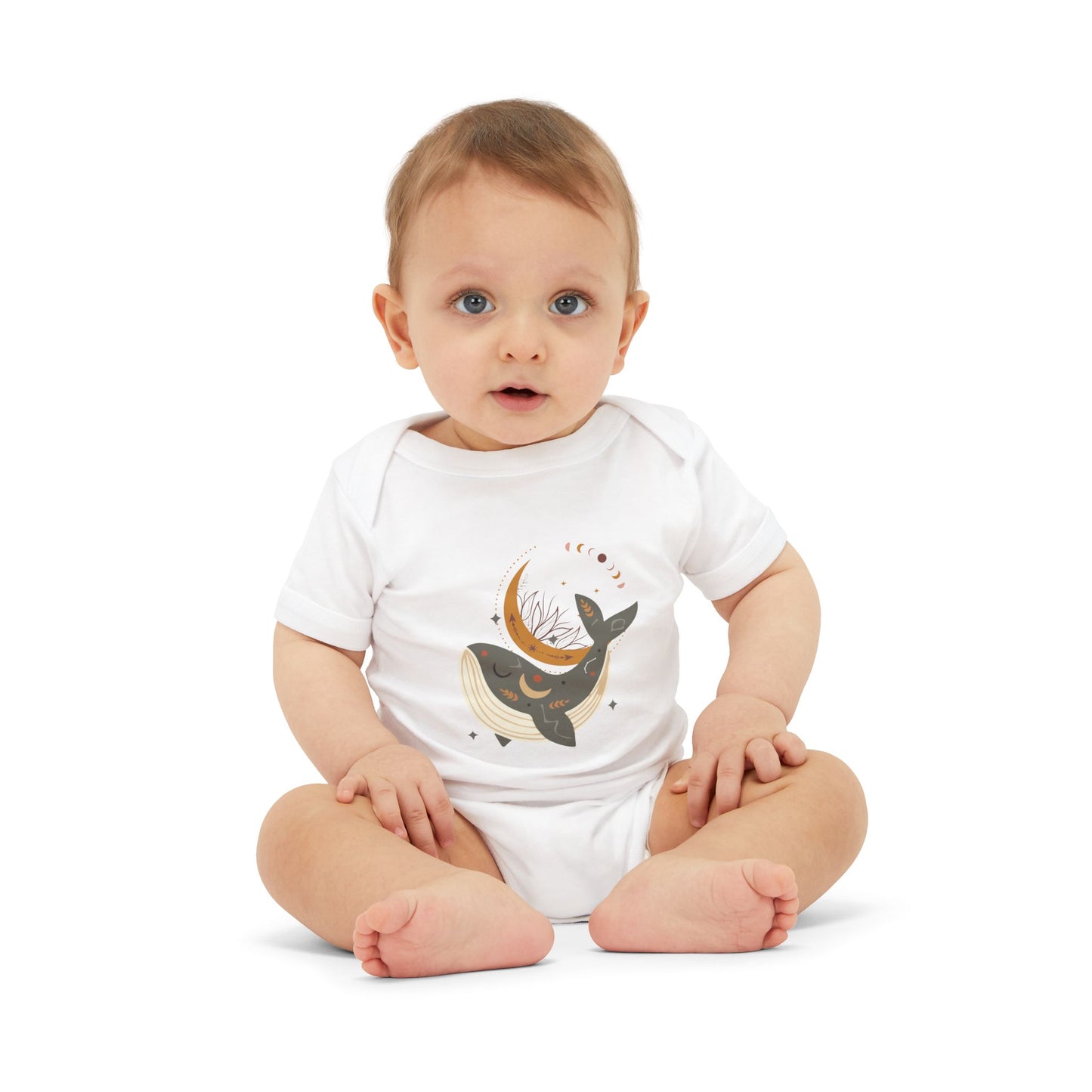 Body de manga corta Lullaby Whale