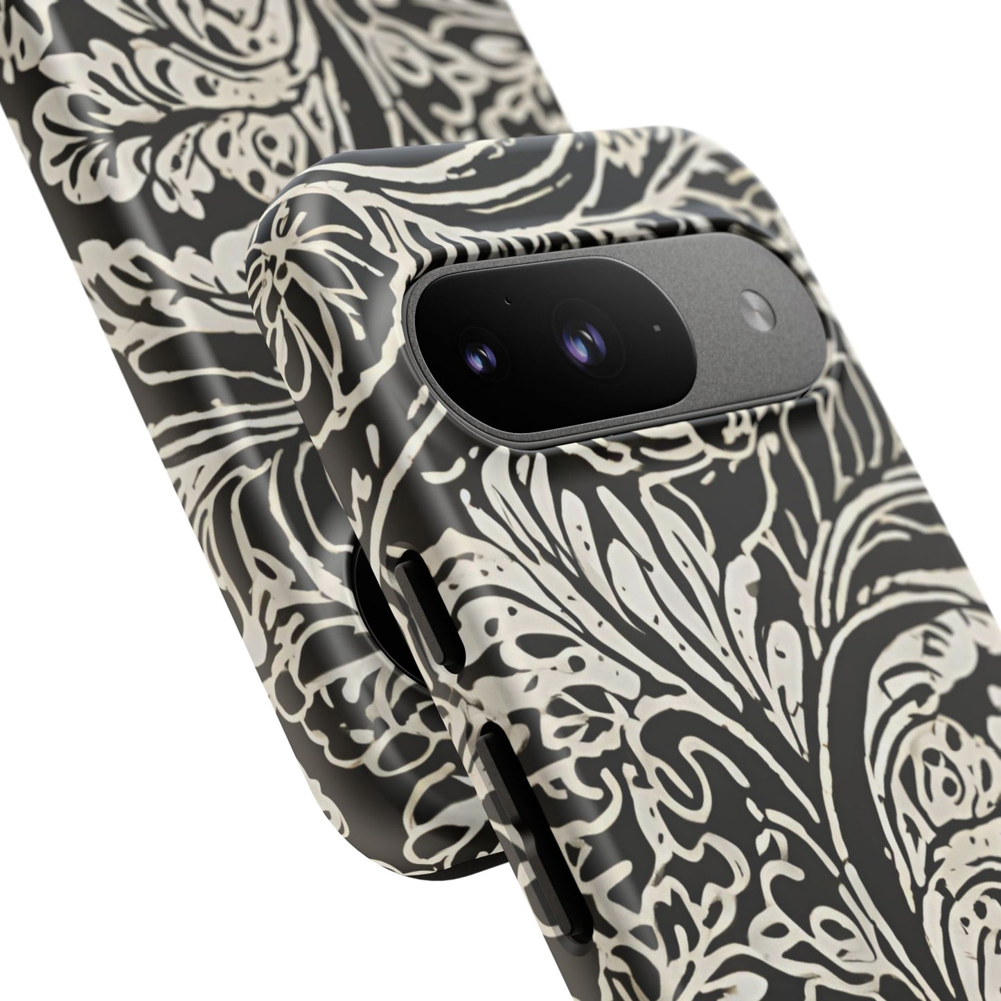 Funda resistente mate para Google Pixel con efecto Leaf Stroke