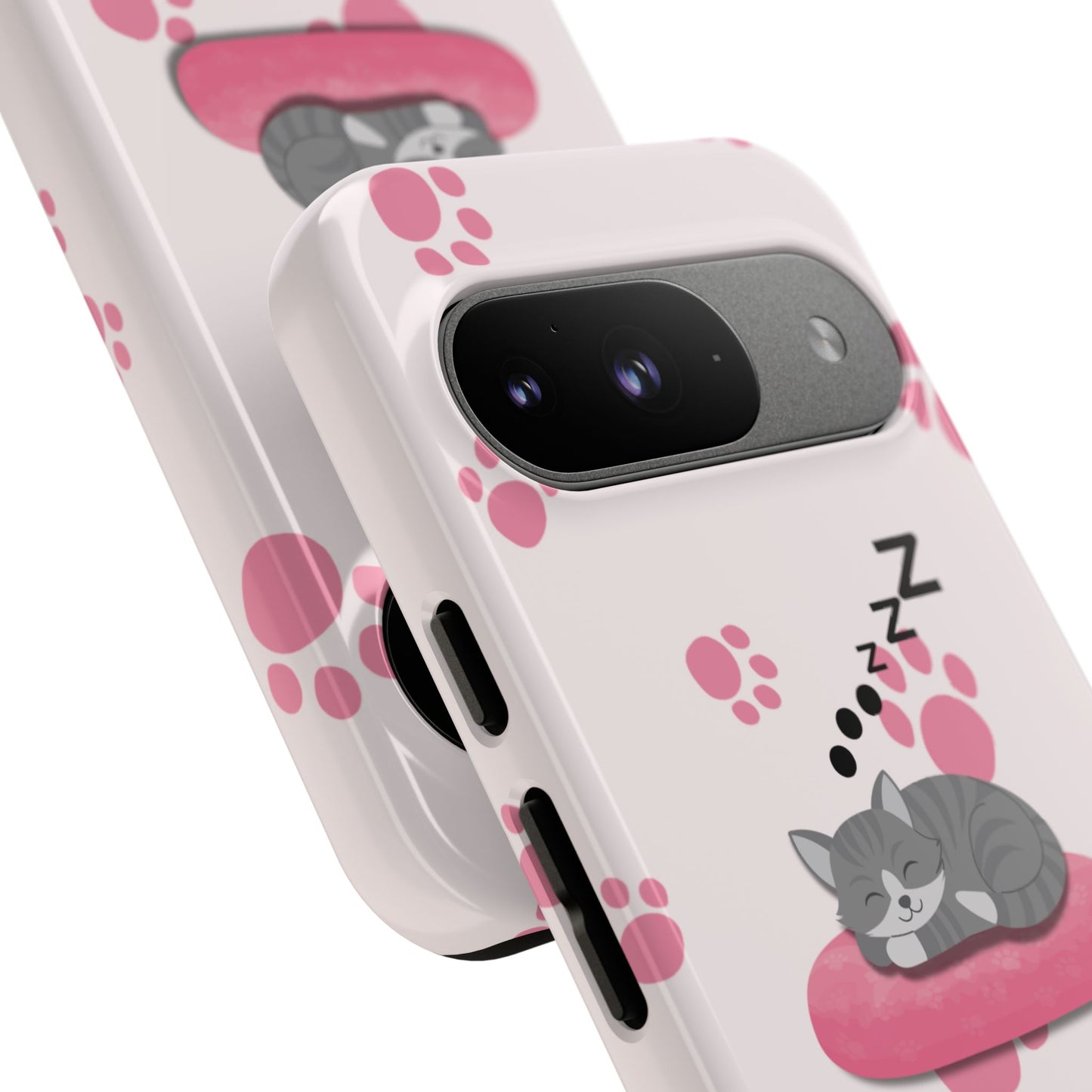 Kitty Cutie - Funda resistente para Google Pixel (brillante)