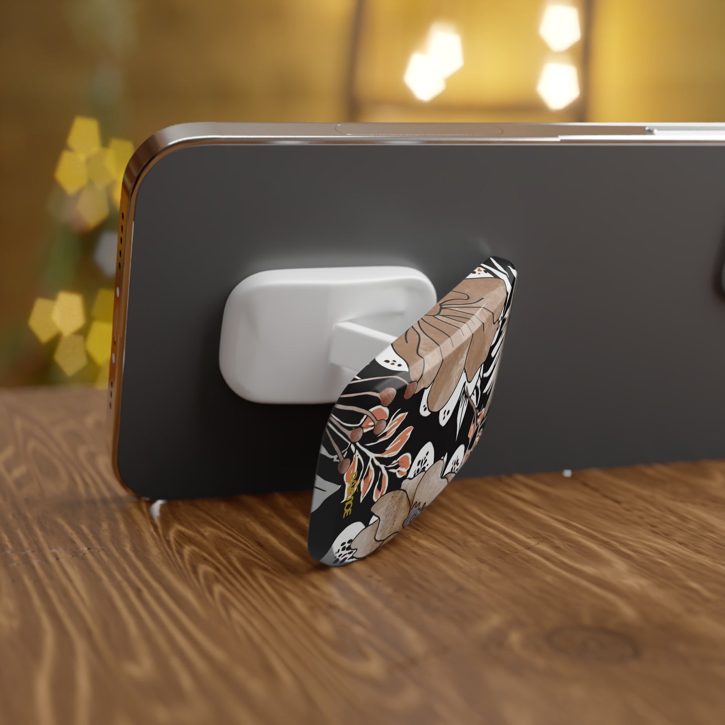 Vintage Bloom Phone Click-On Grip