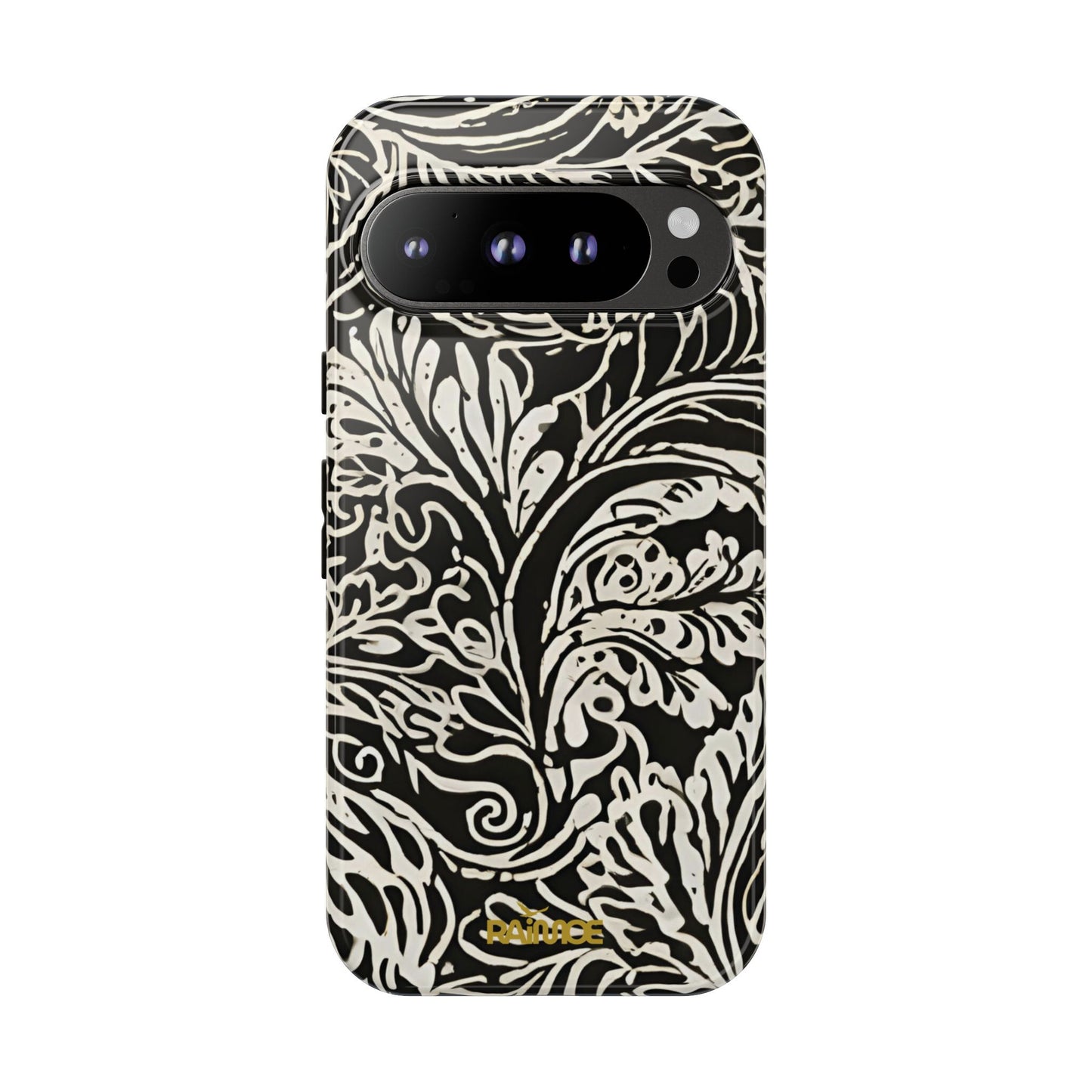 Funda resistente con diseño de hoja de arce para Google Pixel (brillante)