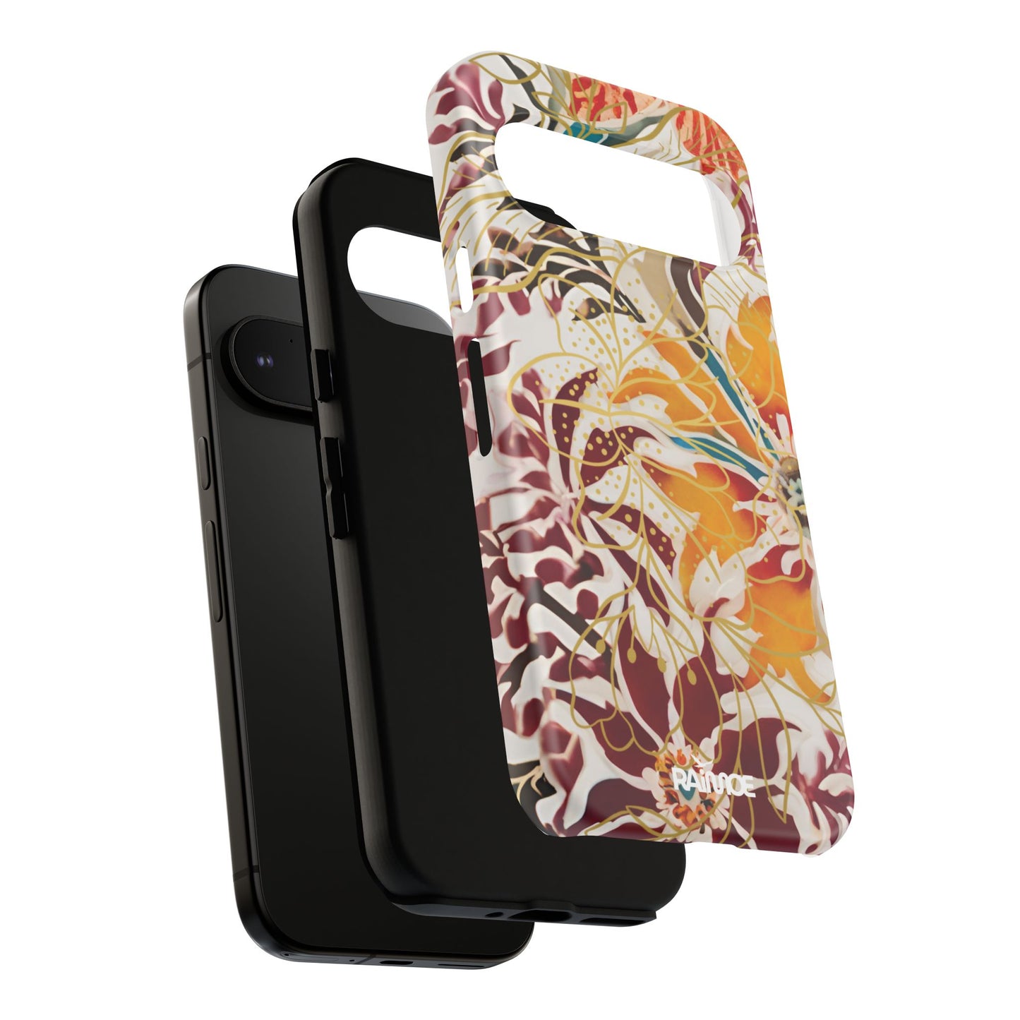 Auburn Floral - Funda resistente para Google Pixel (mate)