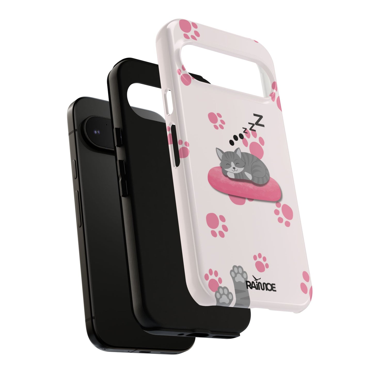 Kitty Cutie - Funda resistente para Google Pixel (brillante)