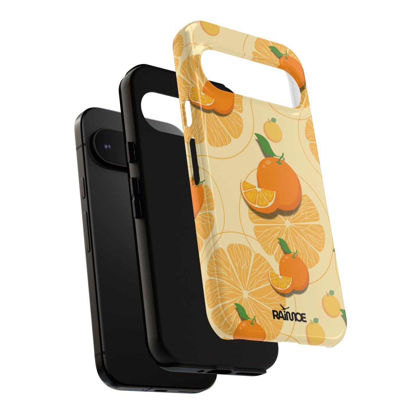 Madly Orange - Google Pixel Tough Case (Glossy)