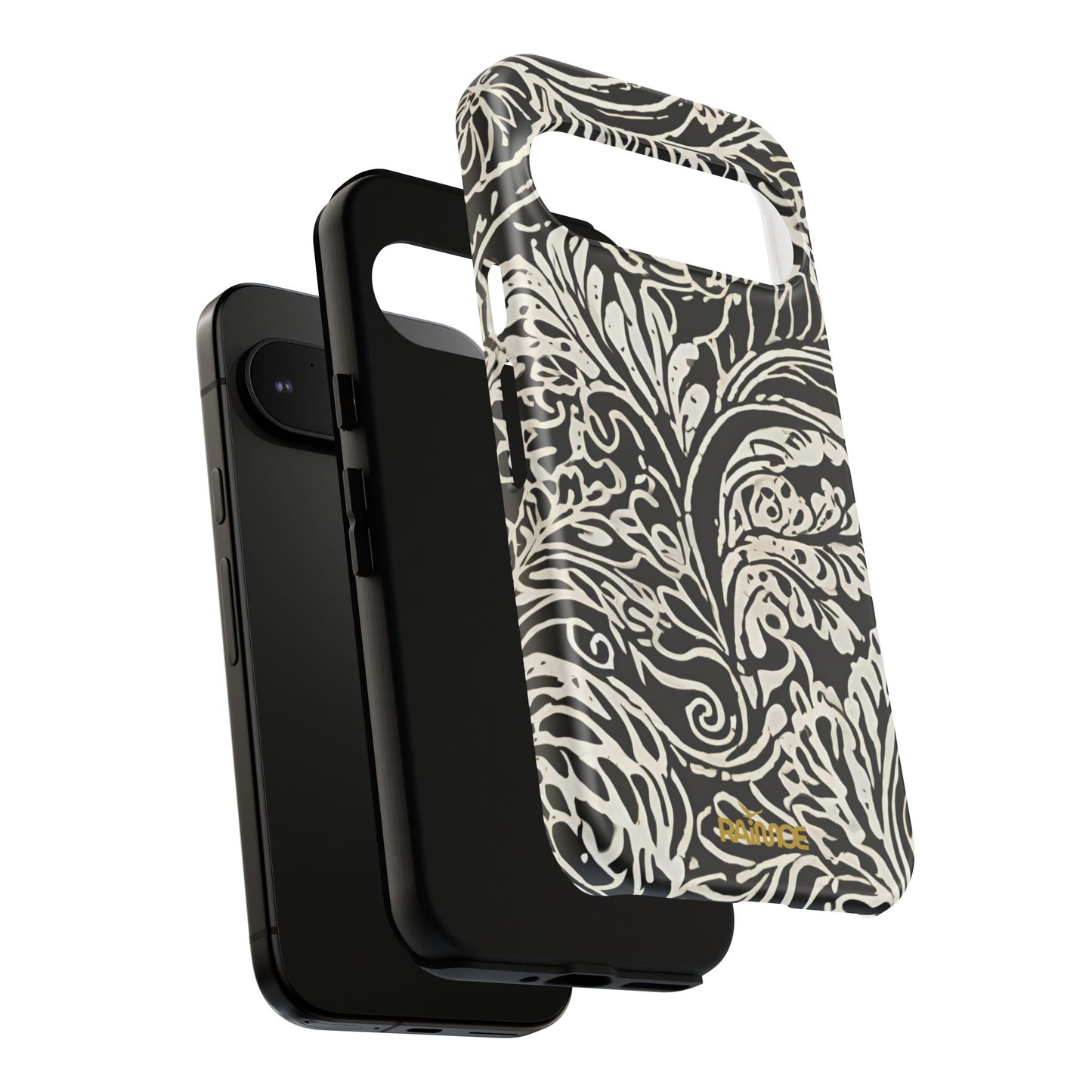 Funda resistente mate para Google Pixel con efecto Leaf Stroke