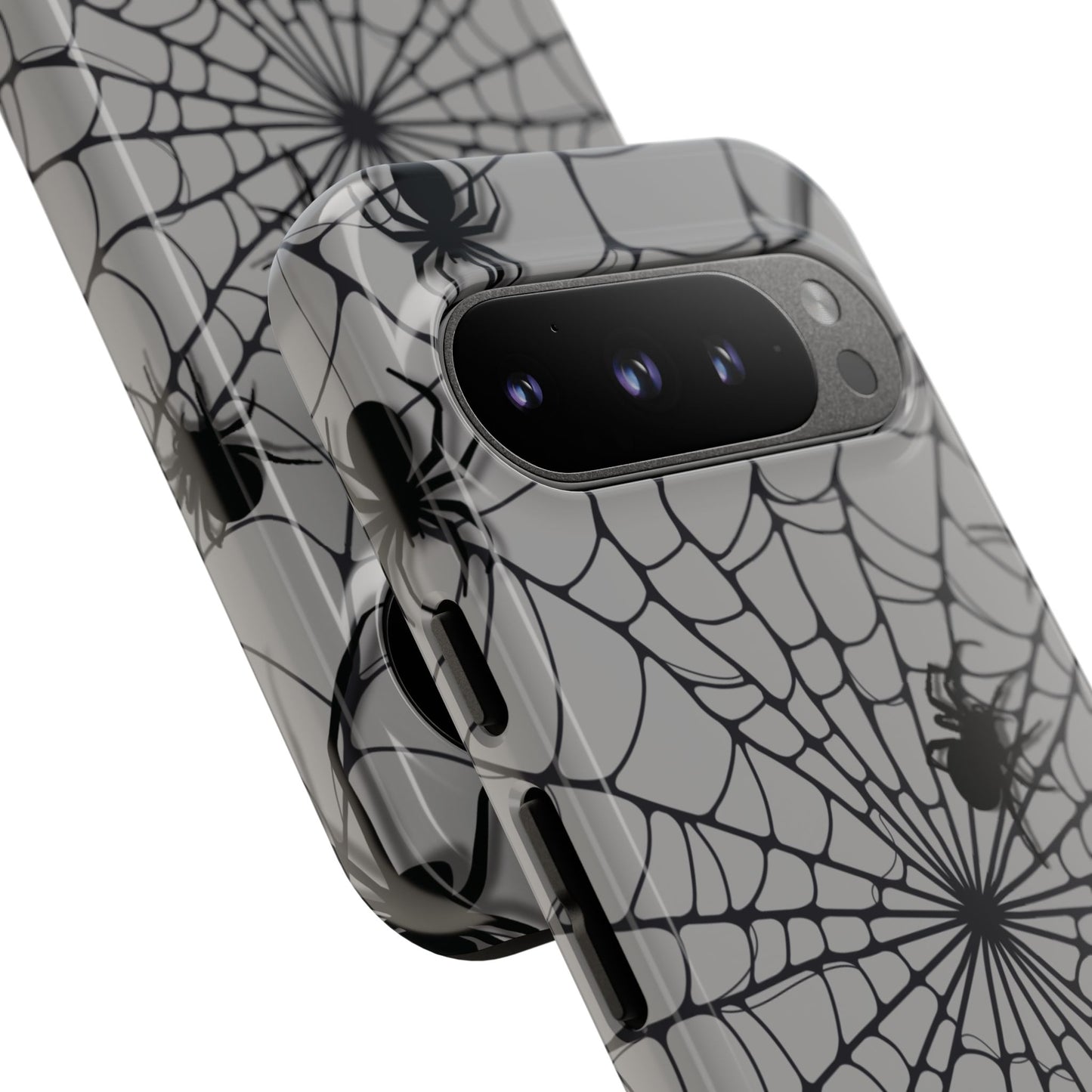 Spiderweb - Funda resistente para Google Pixel (brillante)