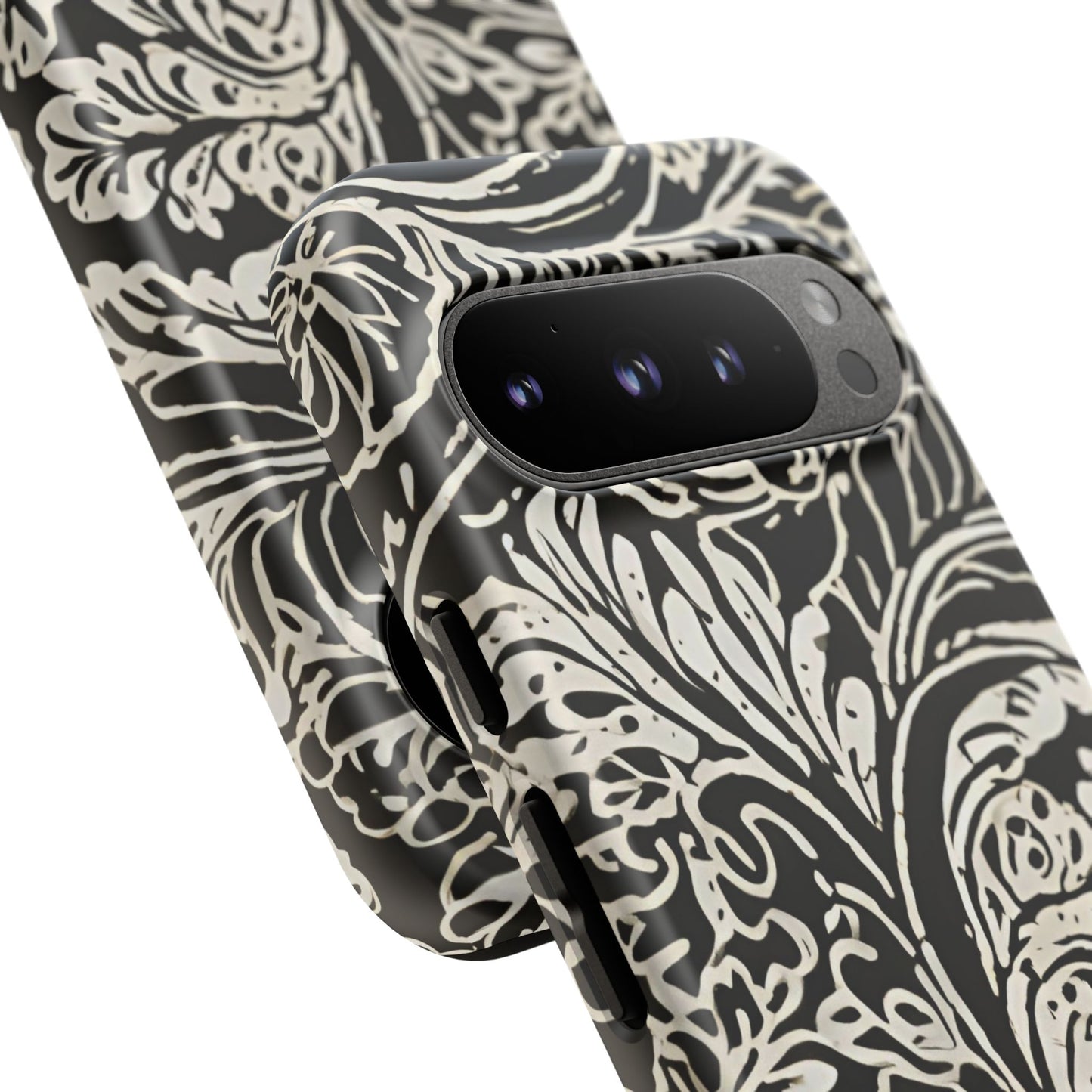 Funda resistente mate para Google Pixel con efecto Leaf Stroke
