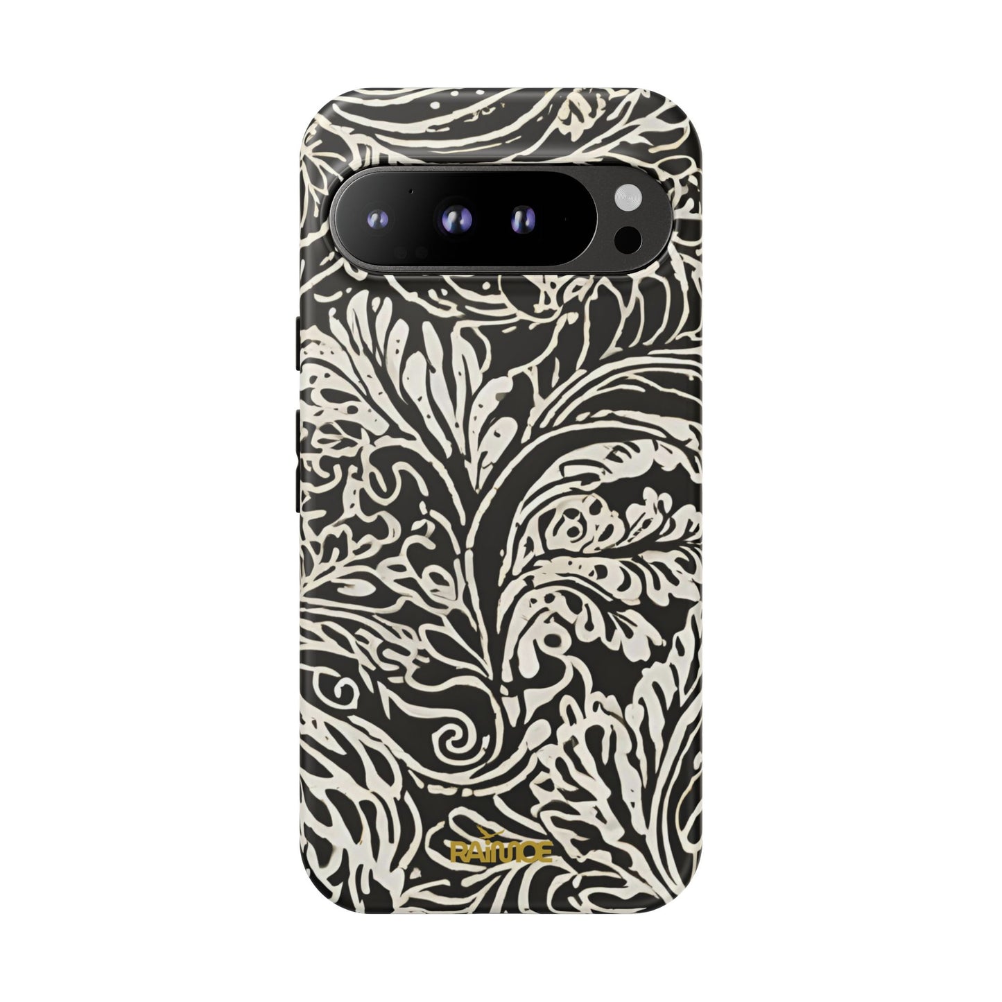 Funda resistente mate para Google Pixel con efecto Leaf Stroke