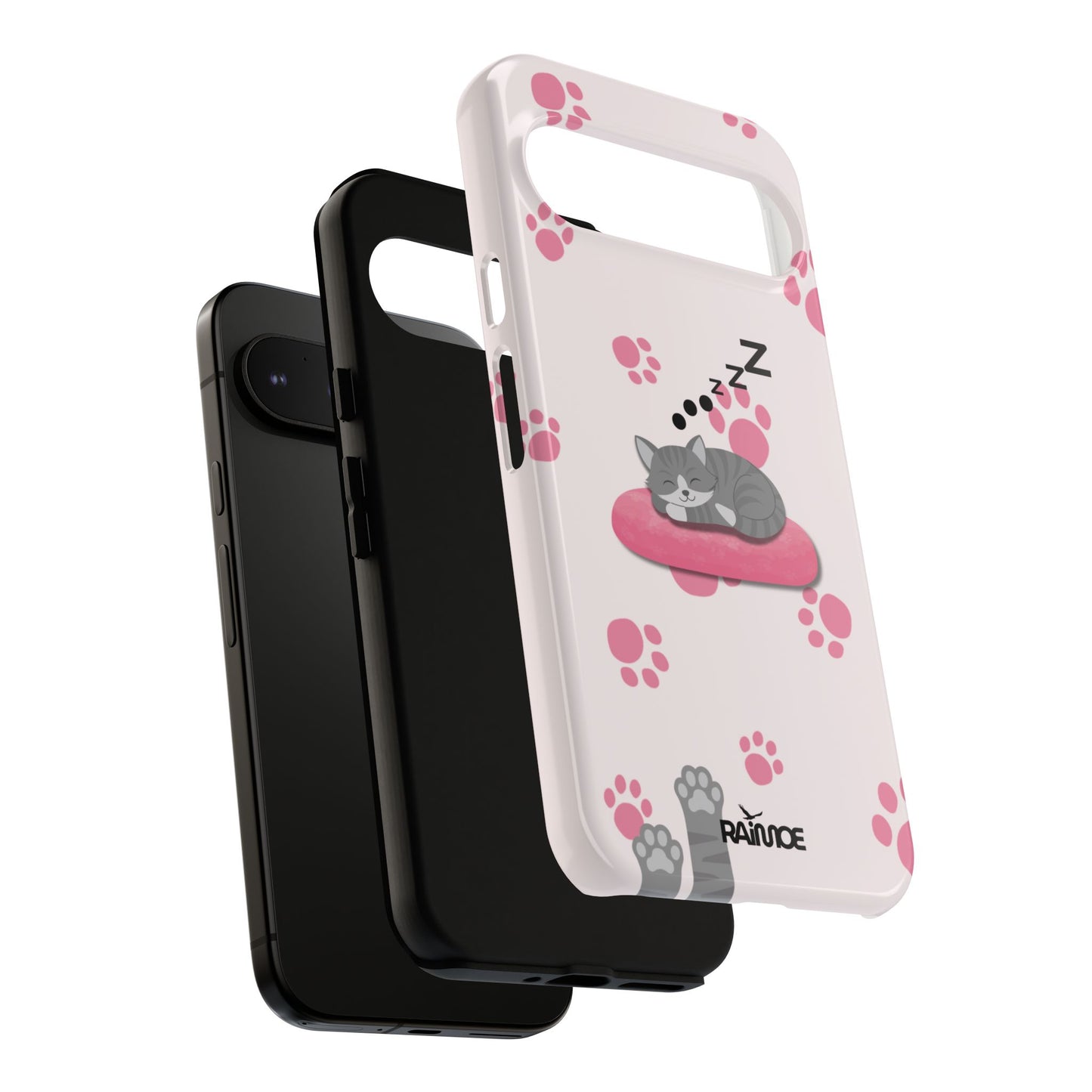 Kitty Cutie - Funda resistente para Google Pixel (brillante)