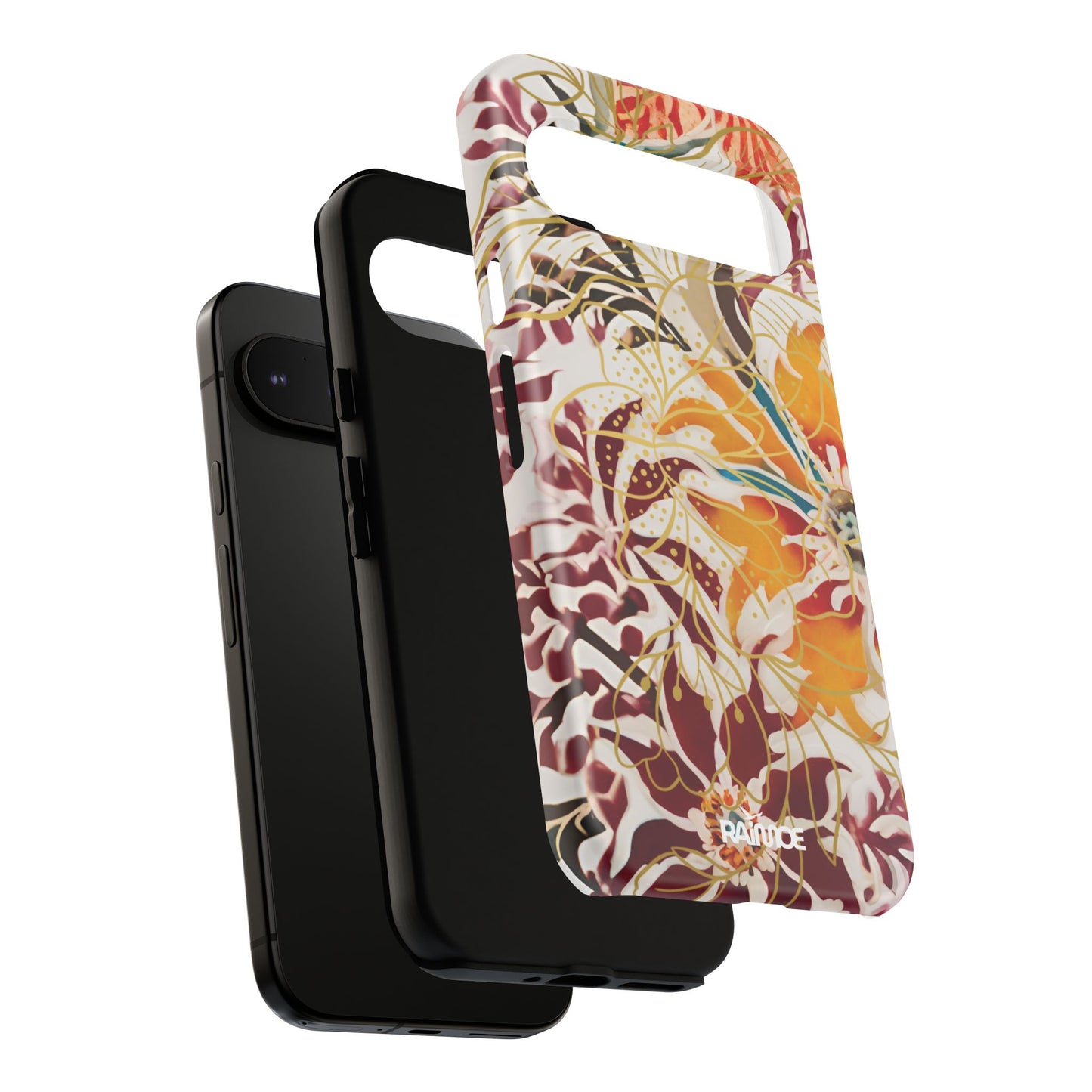 Auburn Floral - Funda resistente para Google Pixel (mate)
