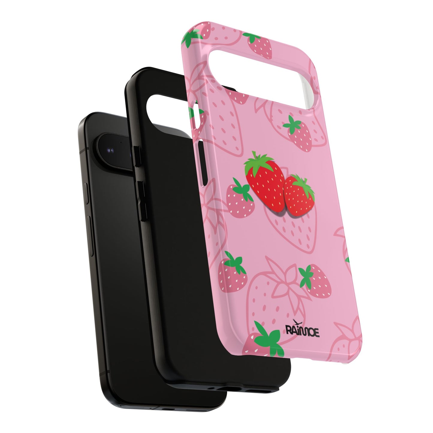 Fresa Jugosa - Funda Resistente para Google Pixel (Brillante)