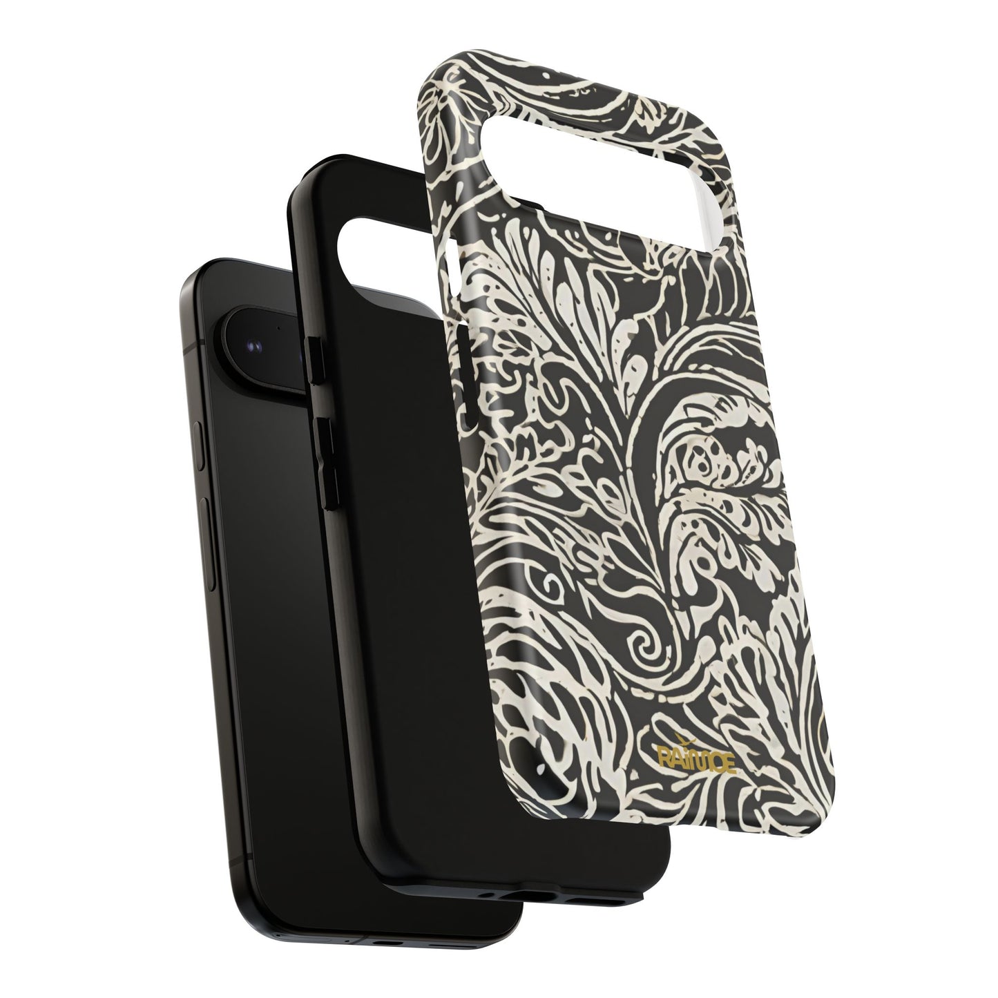 Funda resistente mate para Google Pixel con efecto Leaf Stroke