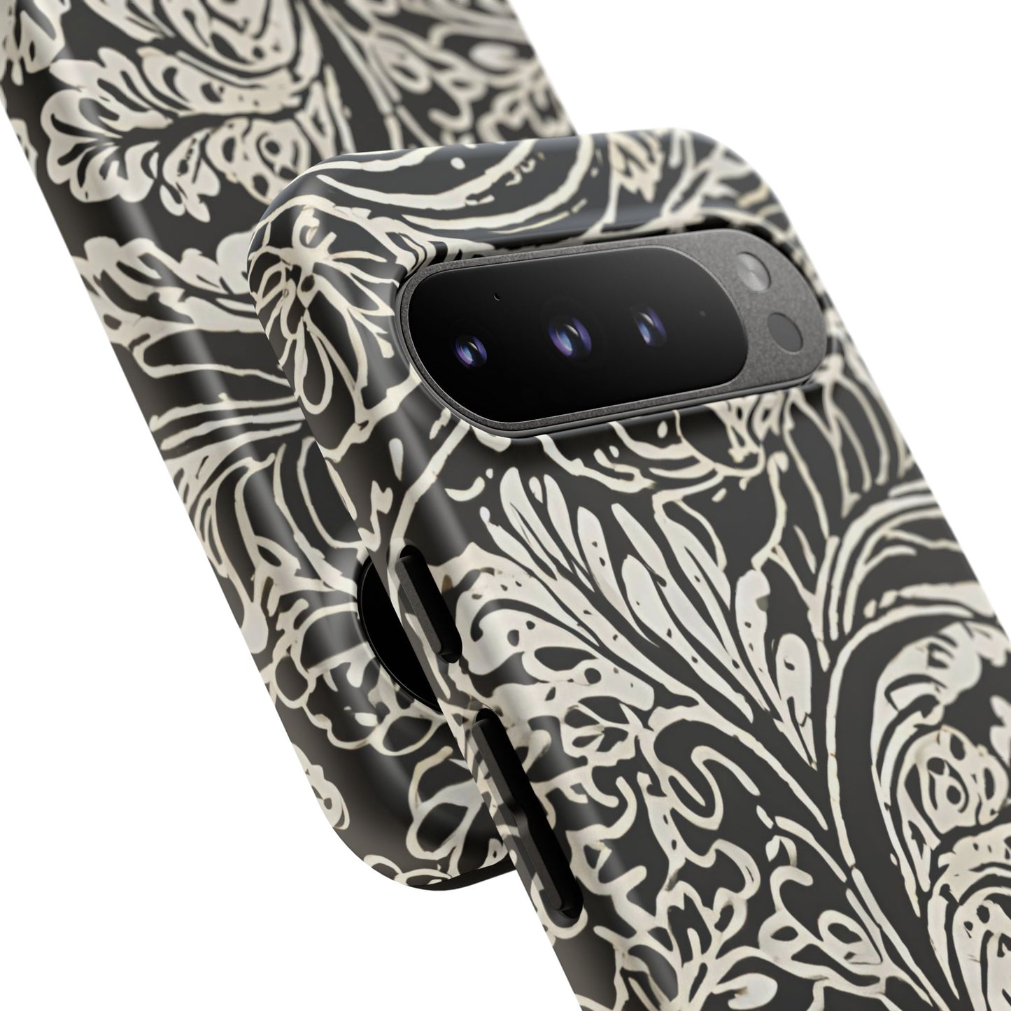 Funda resistente mate para Google Pixel con efecto Leaf Stroke
