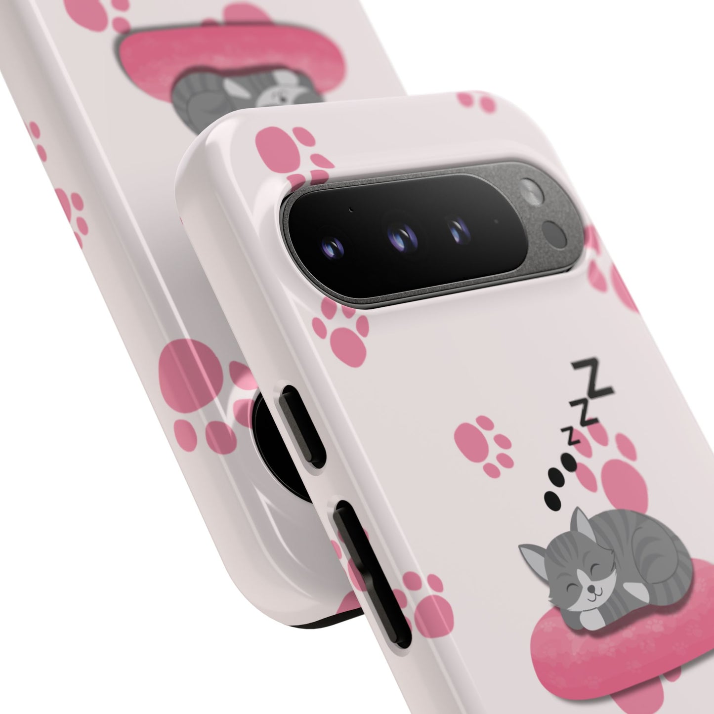 Kitty Cutie - Funda resistente para Google Pixel (brillante)
