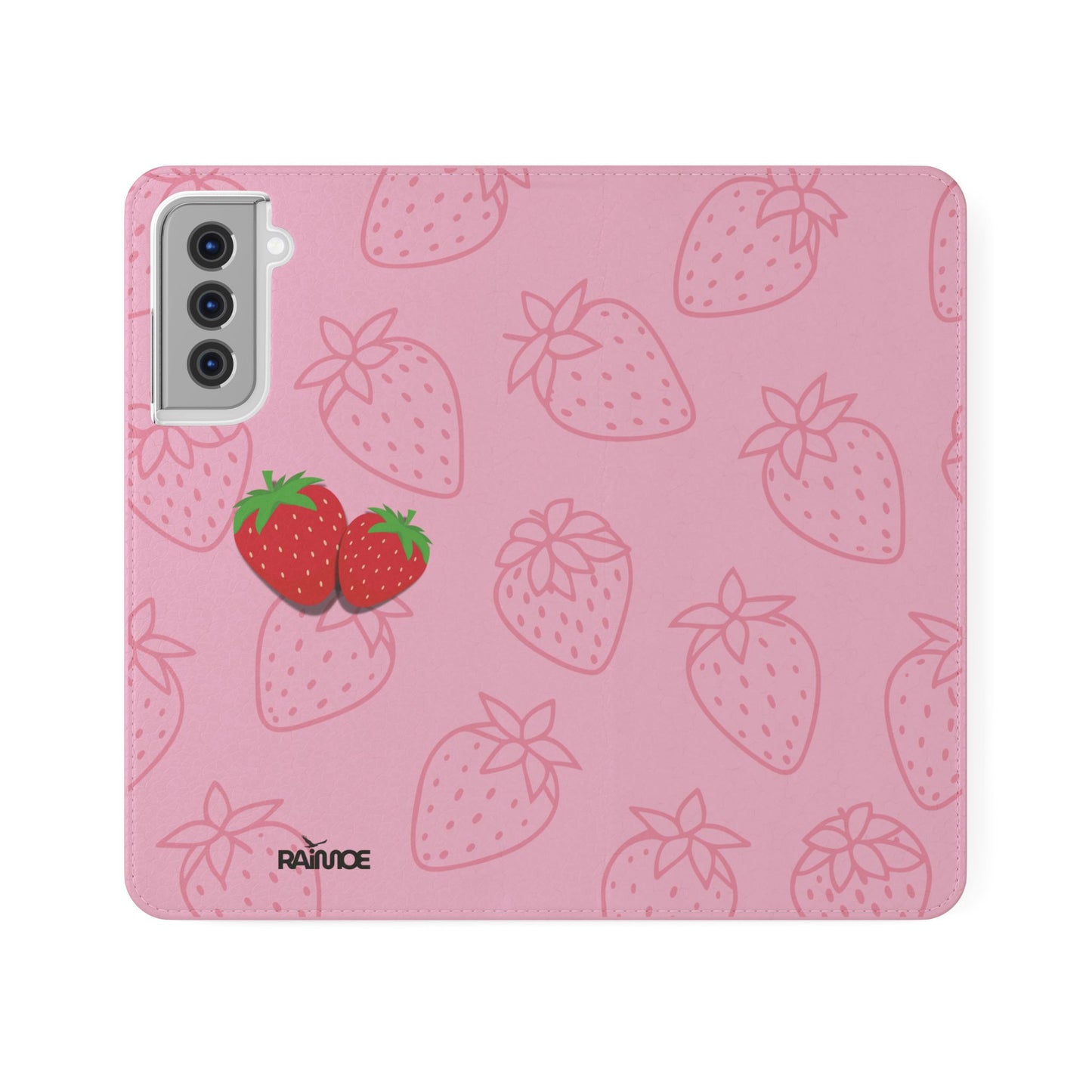 Fresa jugosa - Funda con tapa para Samsung Galaxy