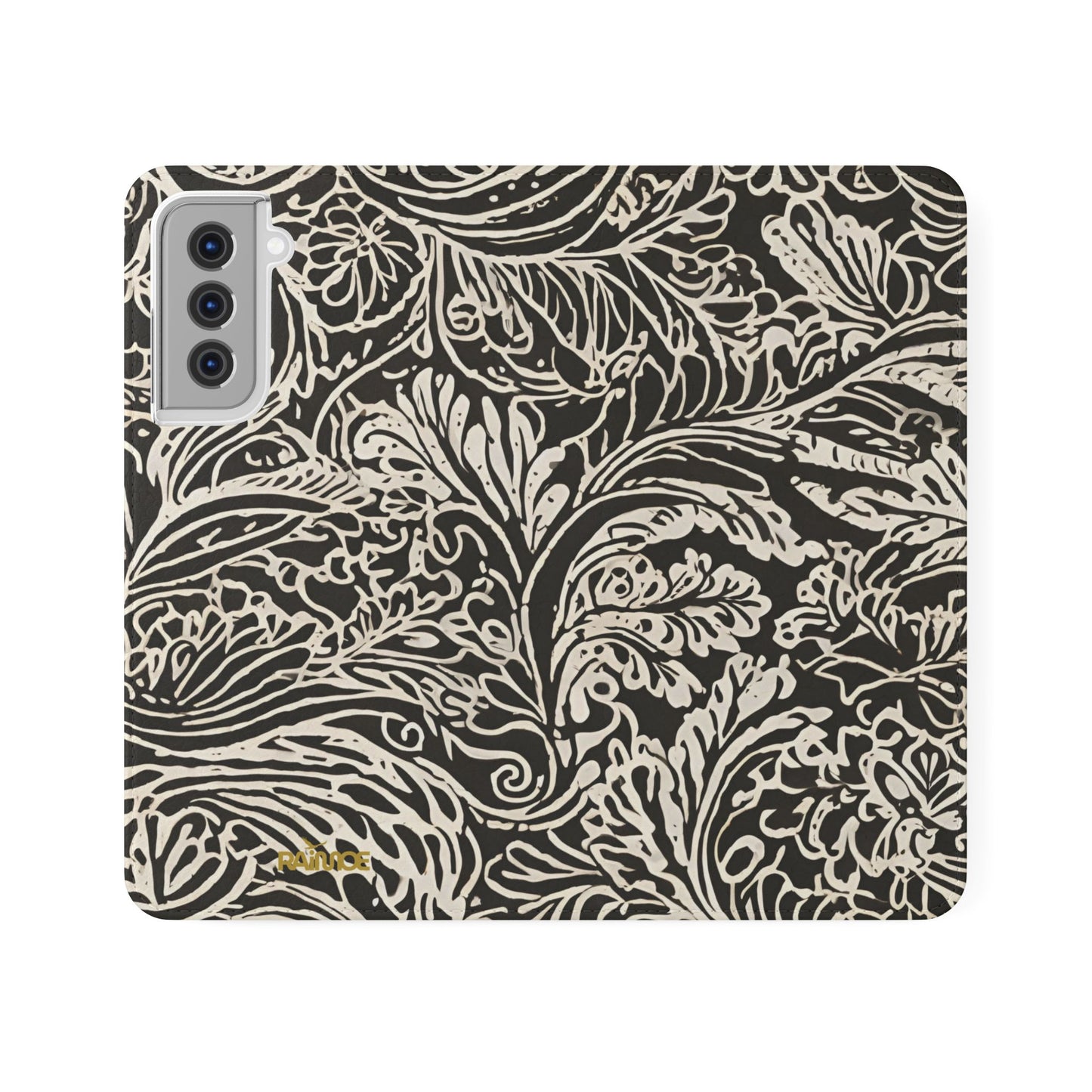 Funda con tapa para Samsung Galaxy con diseño de hoja