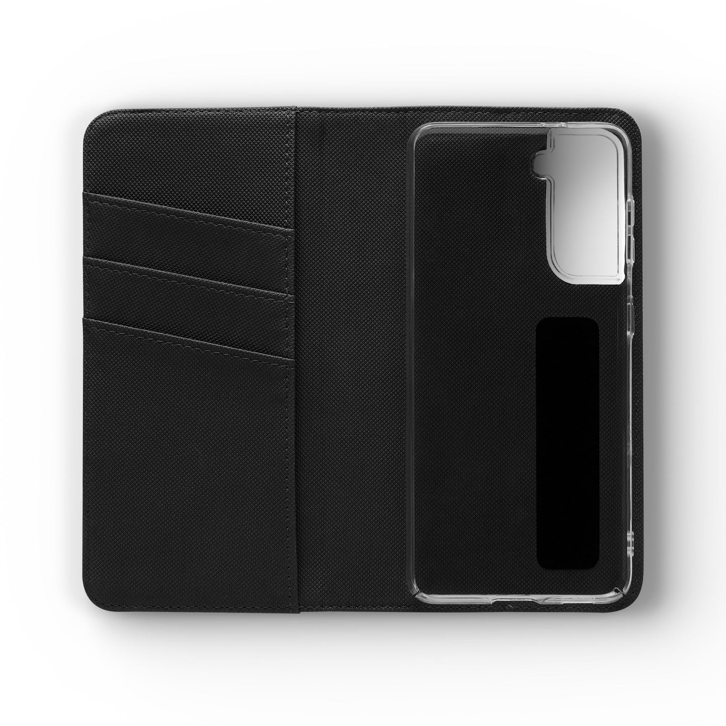 Blue Bloom - Funda con tapa para Samsung Galaxy