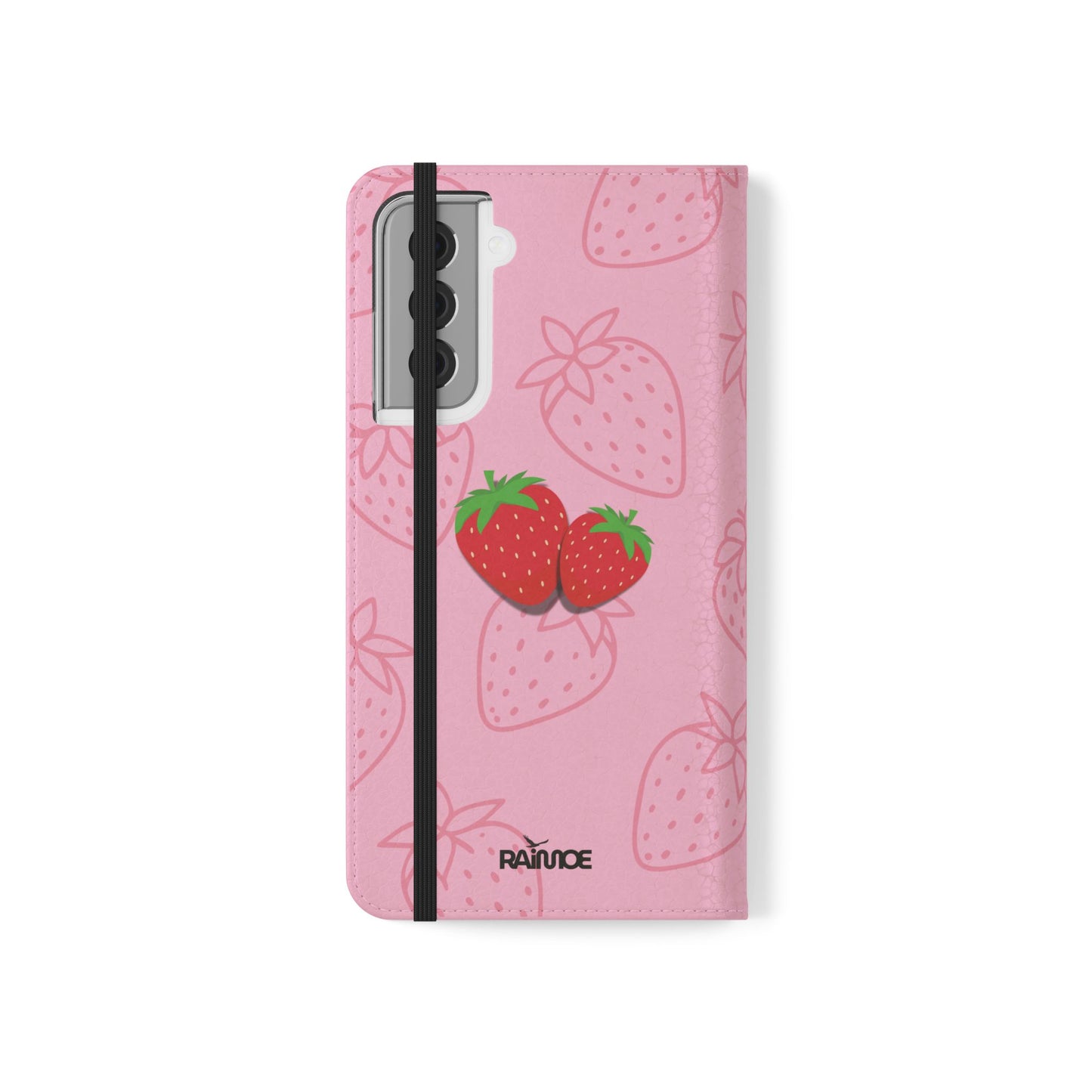Fresa jugosa - Funda con tapa para Samsung Galaxy