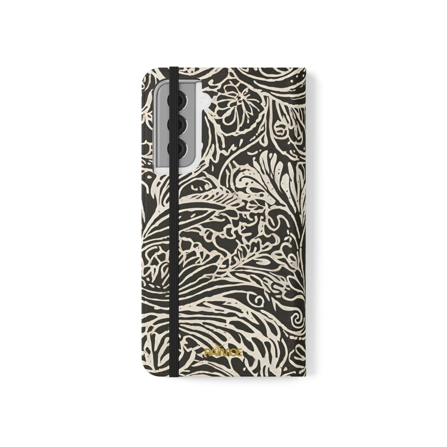 Funda con tapa para Samsung Galaxy con diseño de hoja