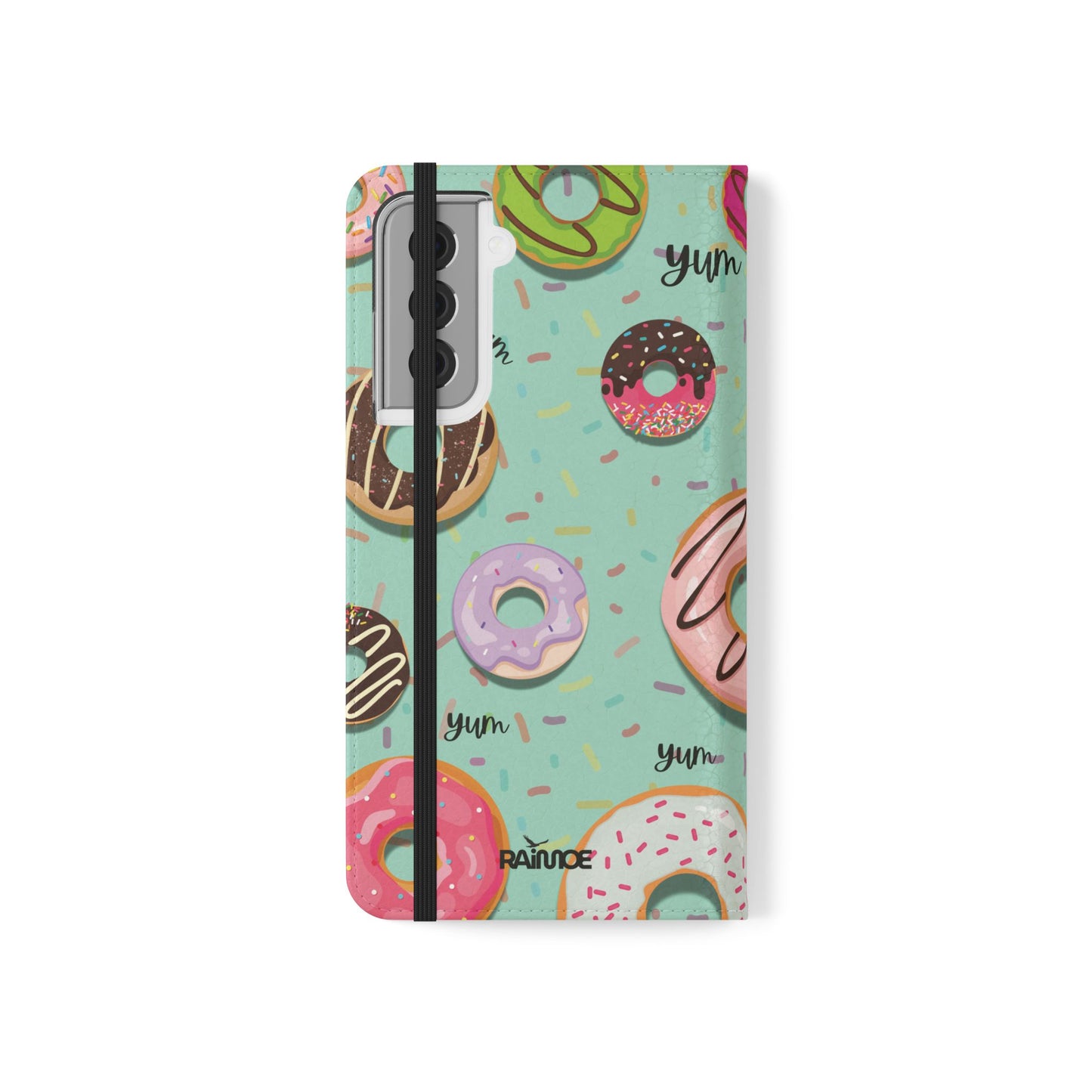 ドーナツ ラバー - Samsung Galaxy フリップケース