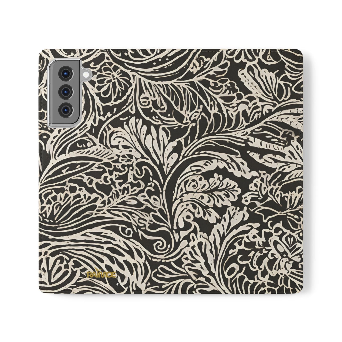 Funda con tapa para Samsung Galaxy con diseño de hoja