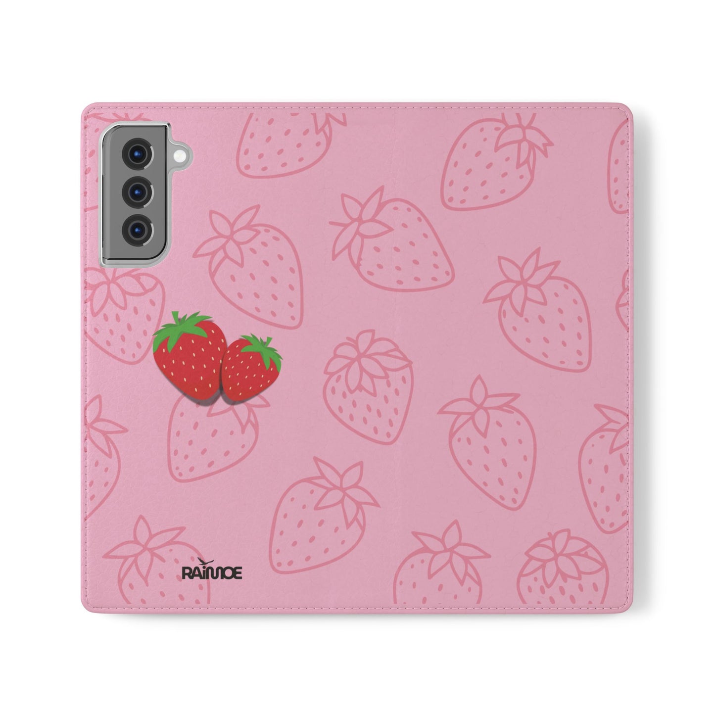 Fresa jugosa - Funda con tapa para Samsung Galaxy