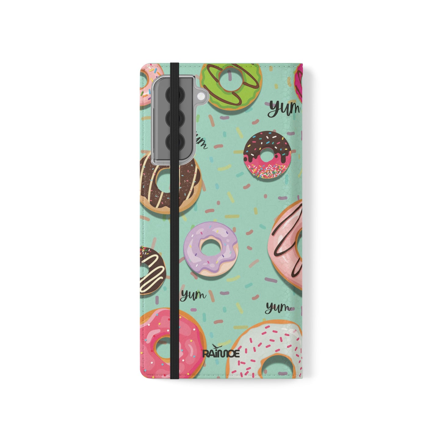 ドーナツ ラバー - Samsung Galaxy フリップケース