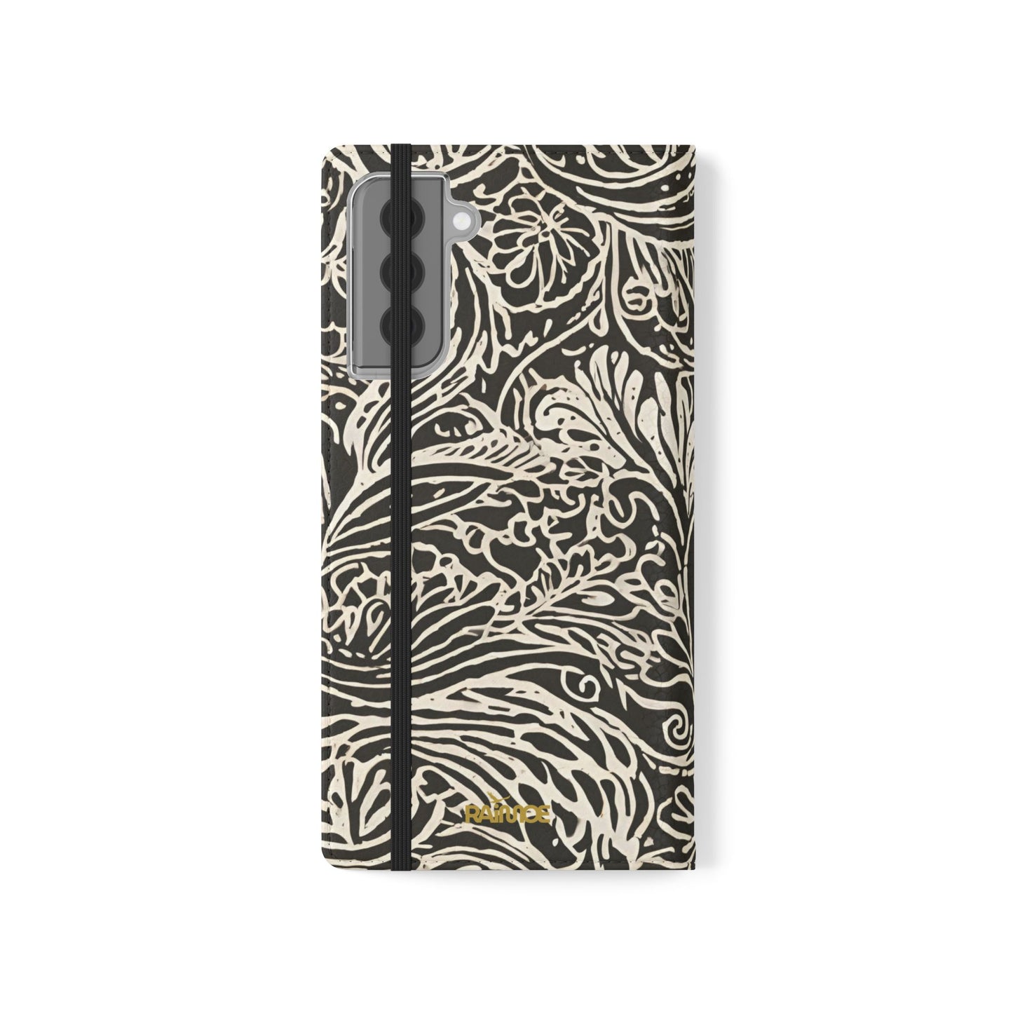 Funda con tapa para Samsung Galaxy con diseño de hoja