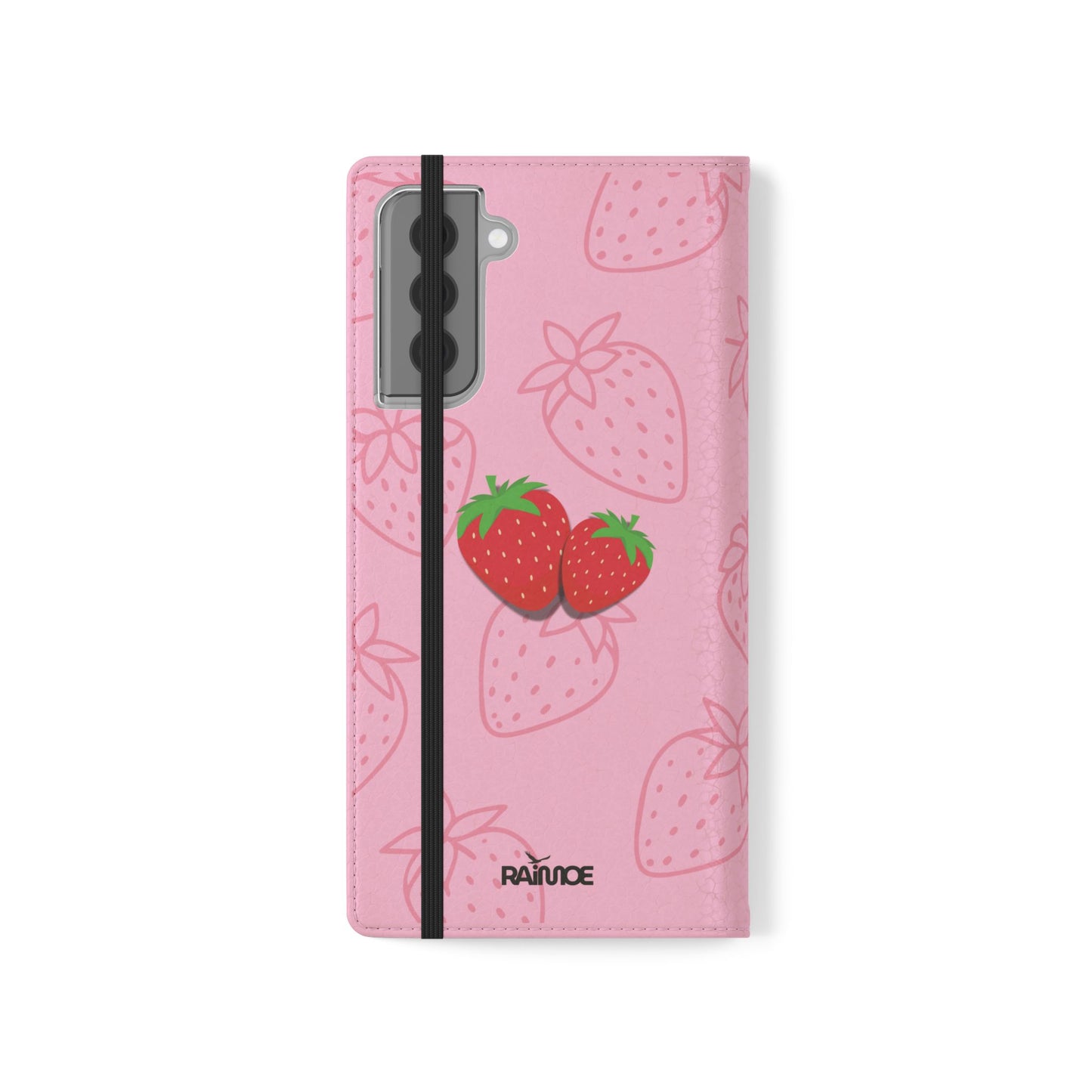 Fresa jugosa - Funda con tapa para Samsung Galaxy