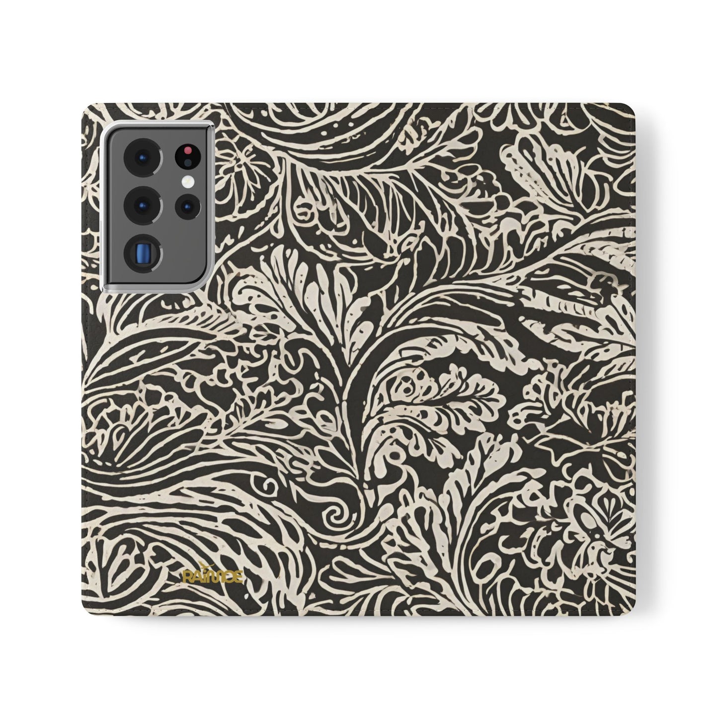Funda con tapa para Samsung Galaxy con diseño de hoja